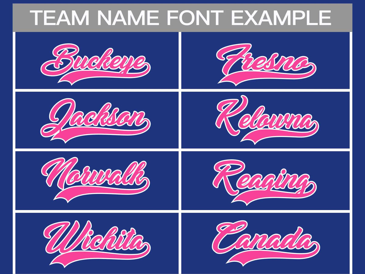 Custom Royal Pink-White Classic Style Hockey Jersey | KXKSHOP