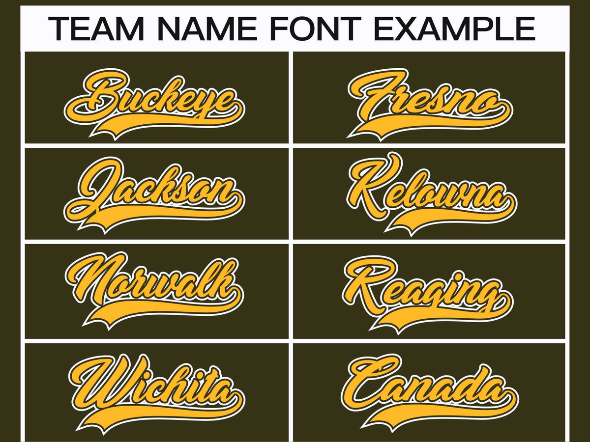 Custom Olive Gold Olive-Khaki Classic Style Hockey Jersey | KXKSHOP