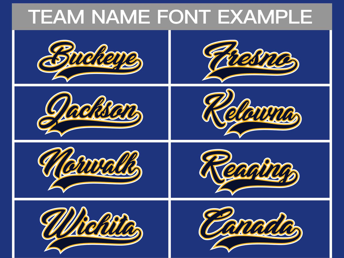 Custom Royal Navy Gold-White Classic Style Hockey Jersey | KXKSHOP