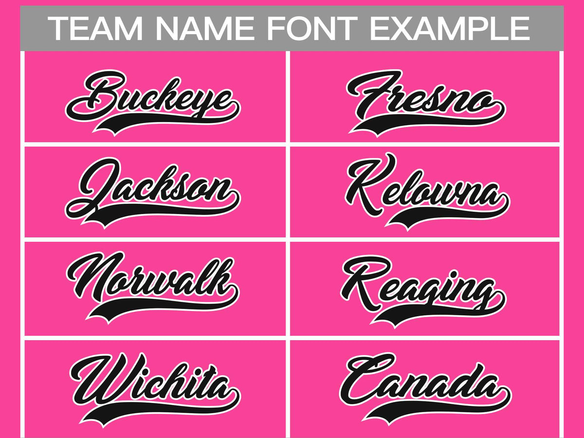 Custom Pink Black-White Classic Style Hockey Jersey | KXKSHOP