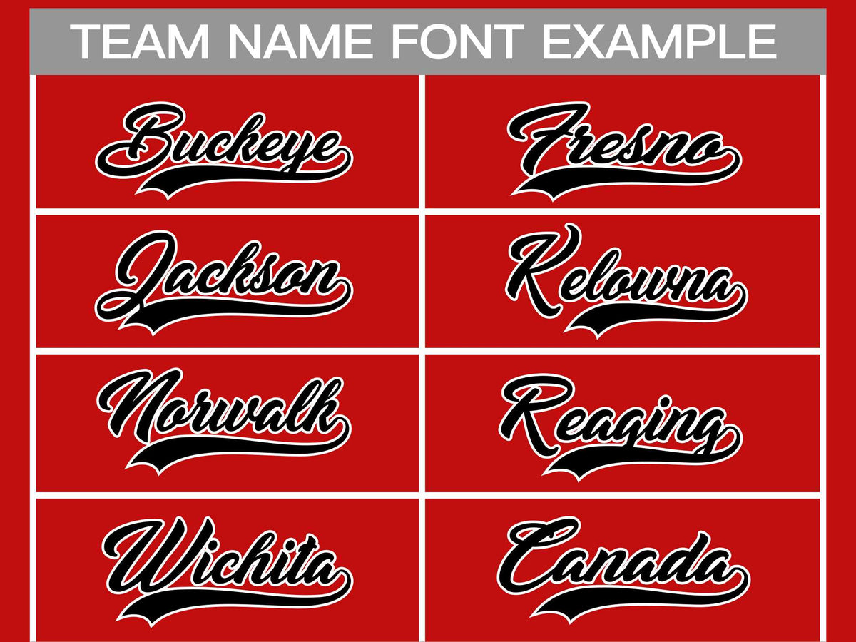 Custom Red Black-White Classic Style Hockey Jersey | KXKSHOP