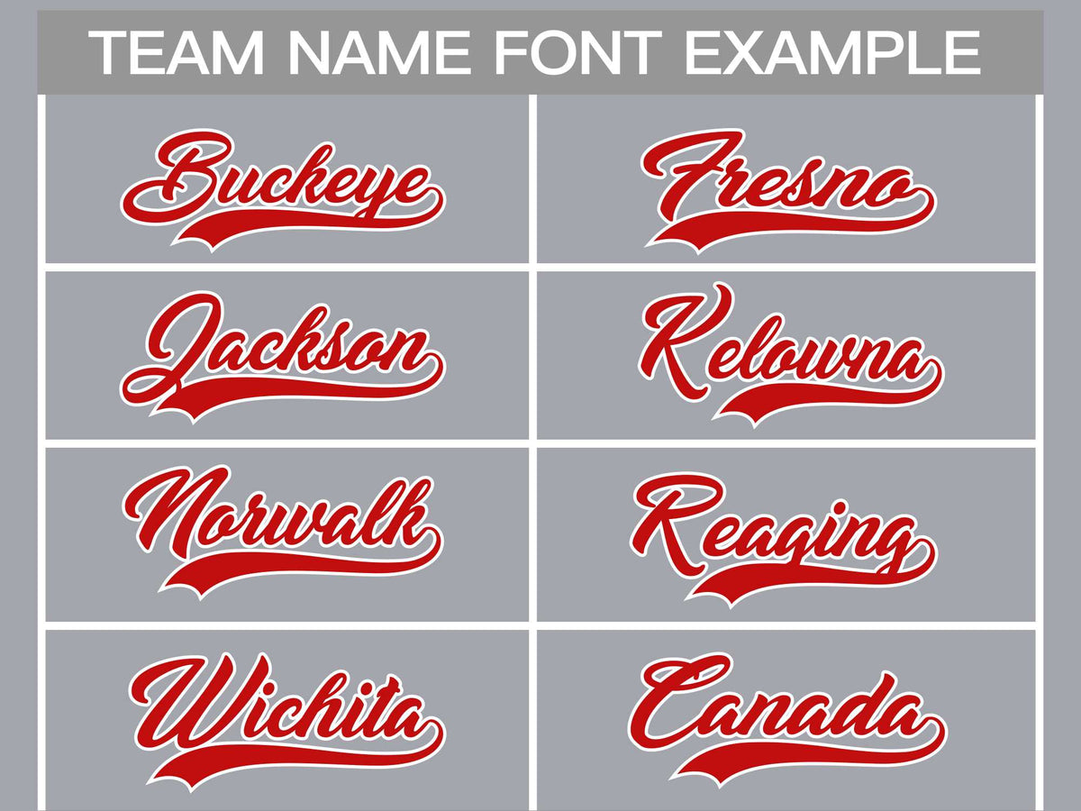 Custom Gray Red-White Classic Style Hockey Jersey | KXKSHOP