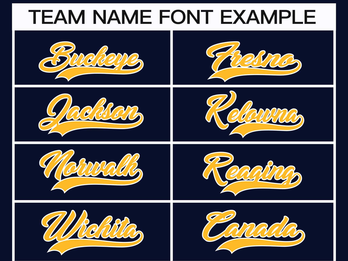 Custom Navy Gold-White Classic Style Hockey Jersey | KXKSHOP