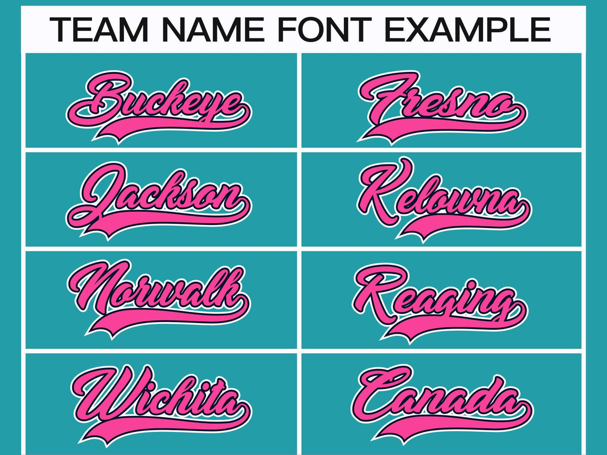 Custom Aqua Pink Navy-White Classic Style Hockey Jersey | KXKSHOP