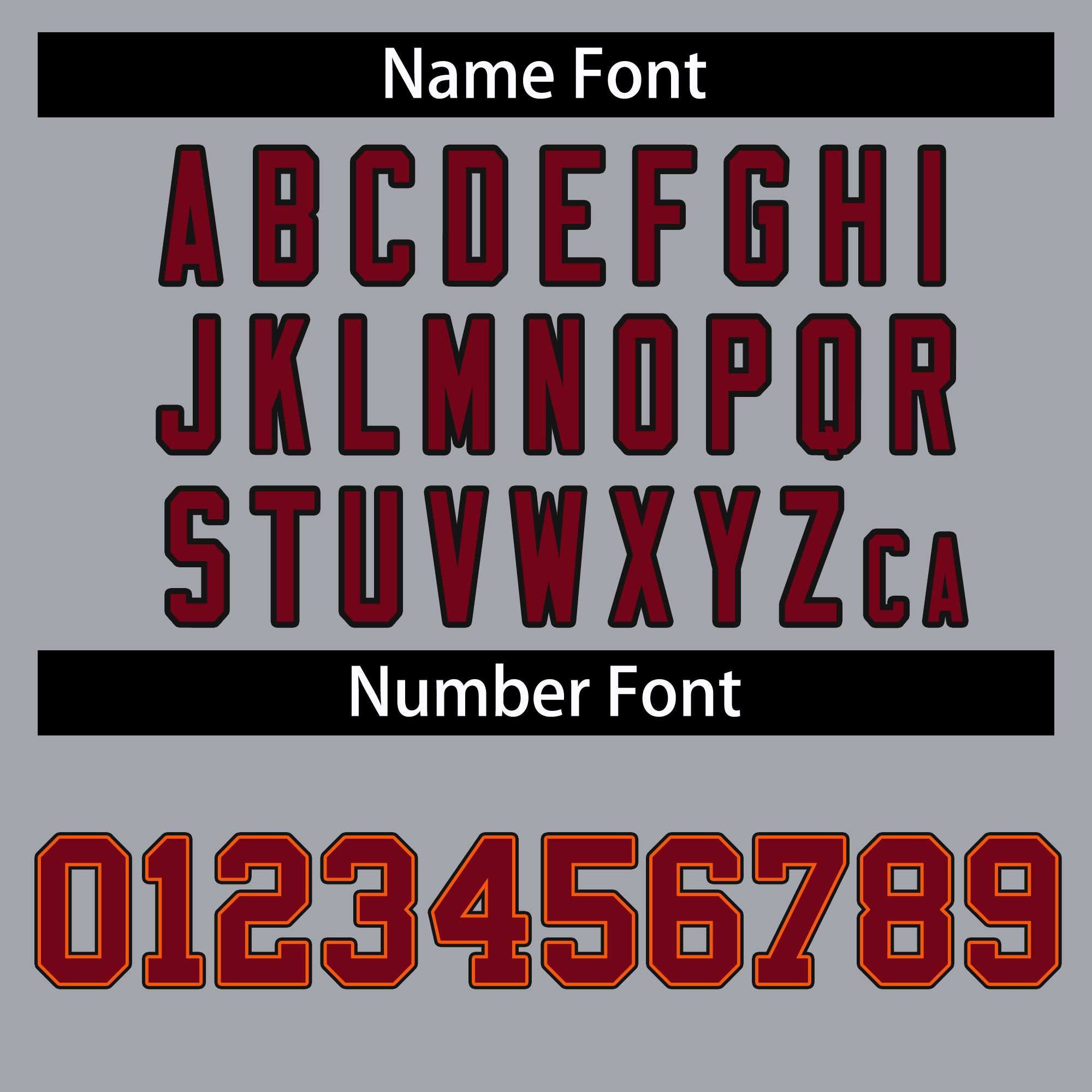 Custom Gray Crimson Orange-Black Classic Style Hockey Jersey | KXKSHOP