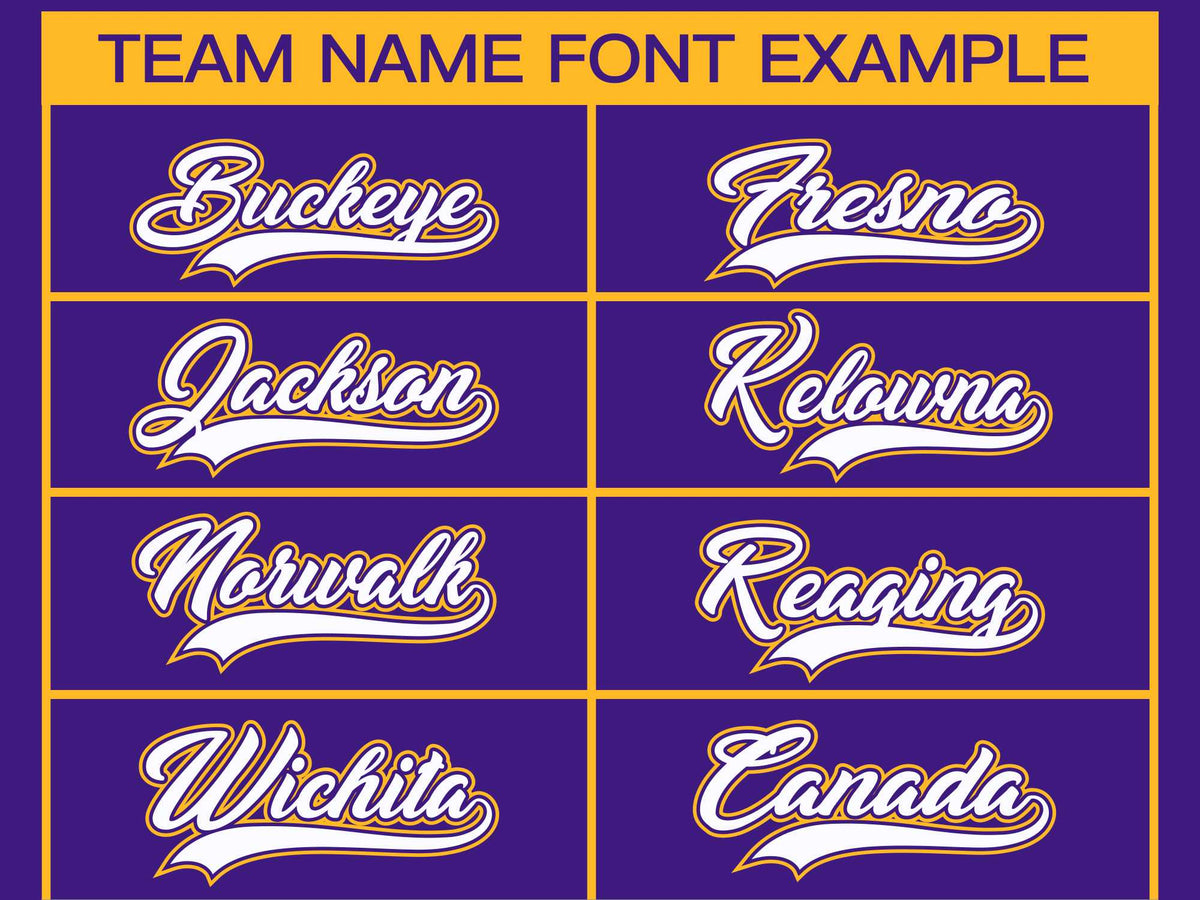 Custom Purple White Purple-Gold Classic Style Hockey Jersey | KXKSHOP