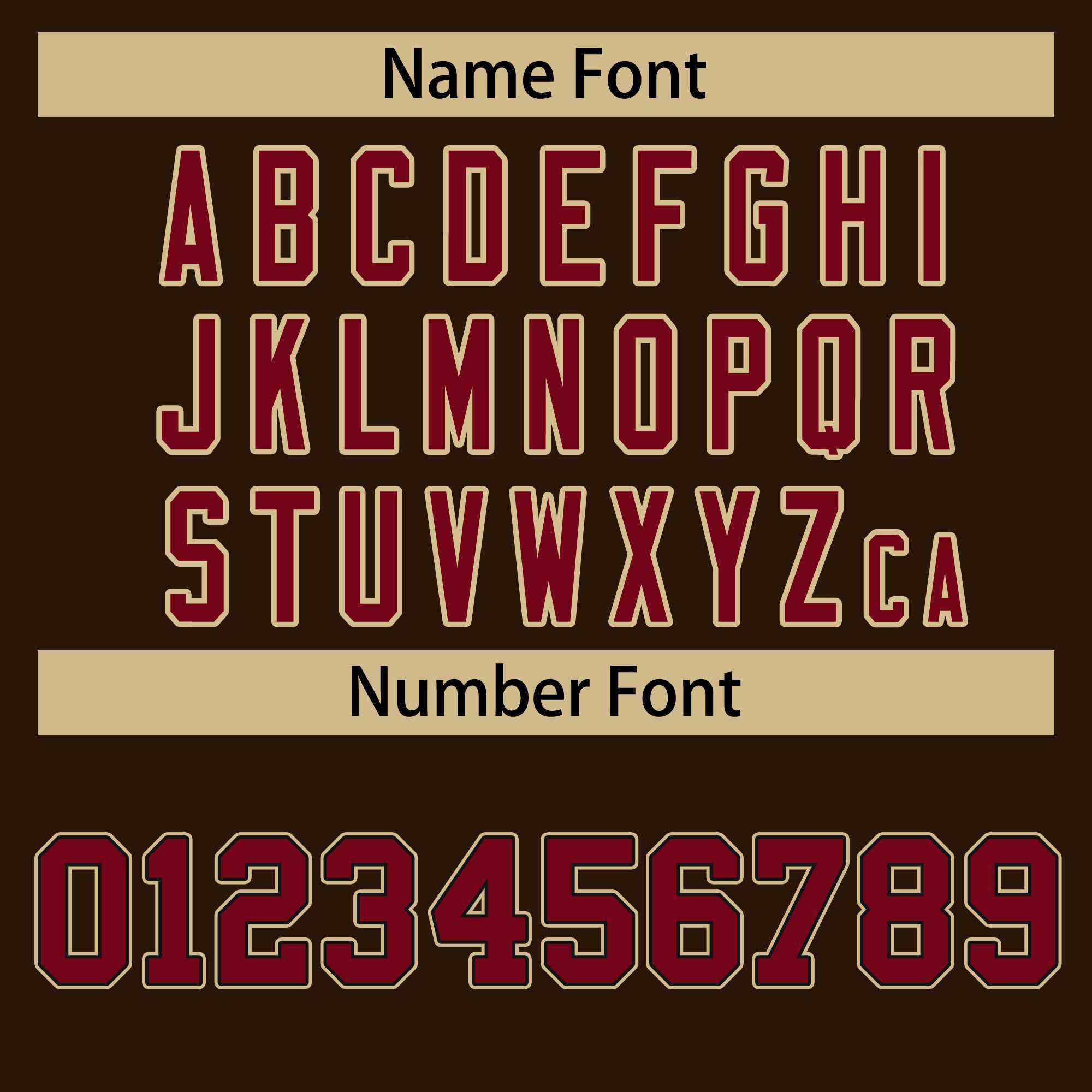 Custom Brown Crimson-Black Classic Style Hockey Jersey | KXKSHOP