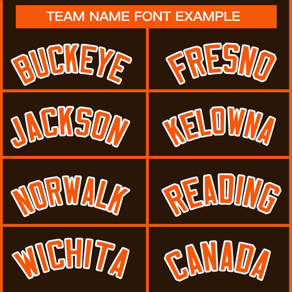 Custom Brown Orange-White Classic Style Hockey Jersey | KXKSHOP