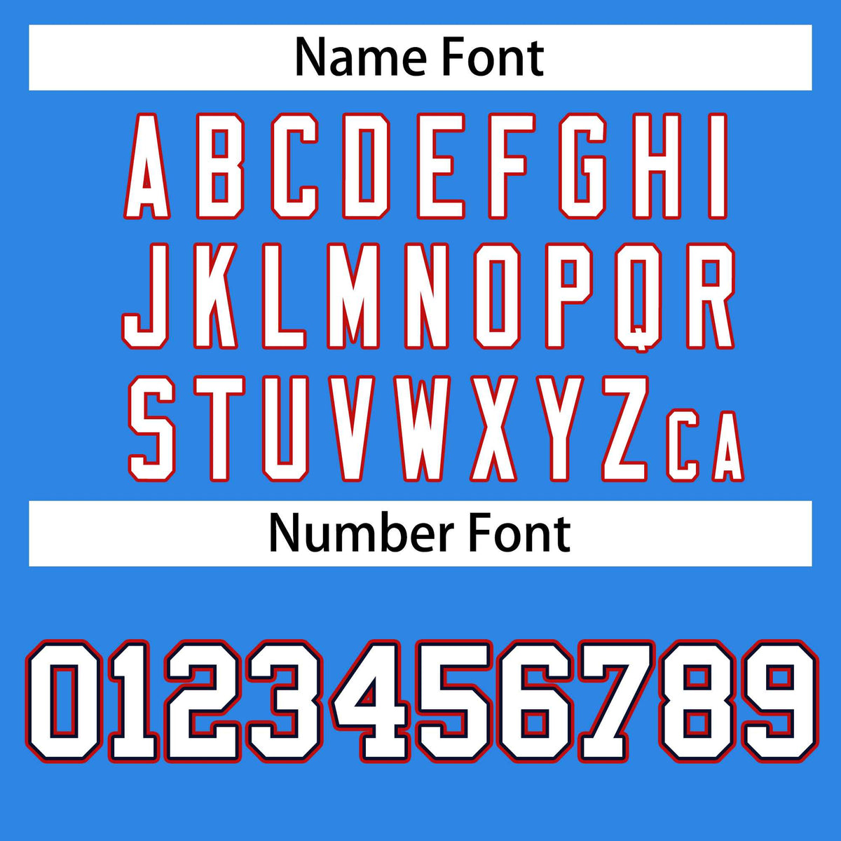 Custom Powder Blue White Royal-Red Classic Style Hockey Jersey | KXKSHOP