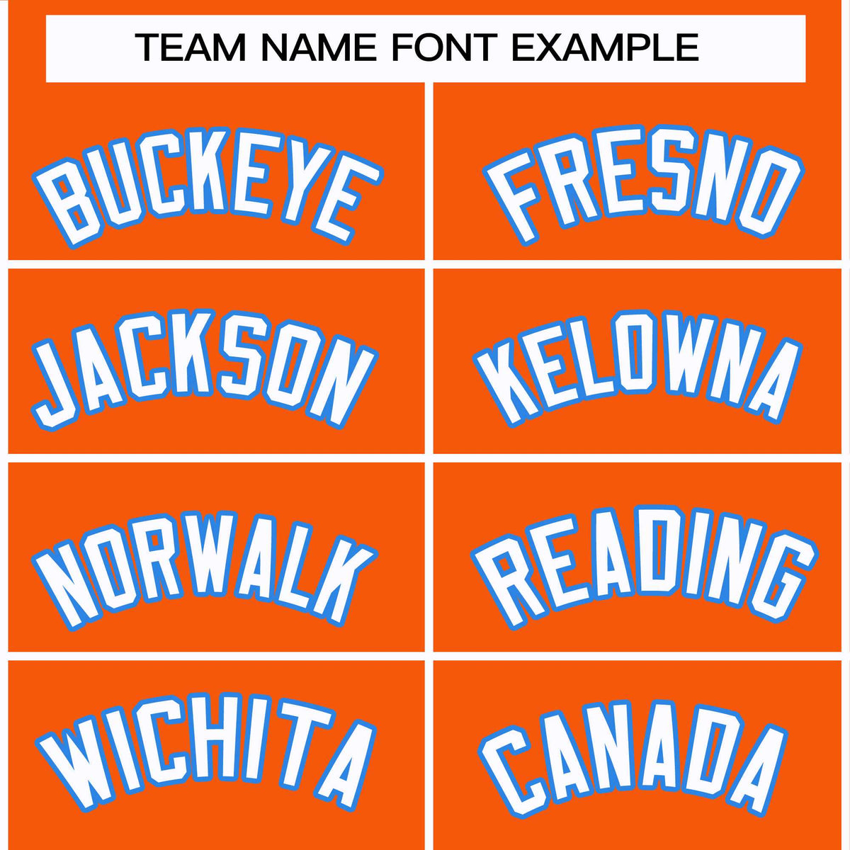 Custom Orange White-Powder Blue Classic Style Hockey Jersey | KXKSHOP