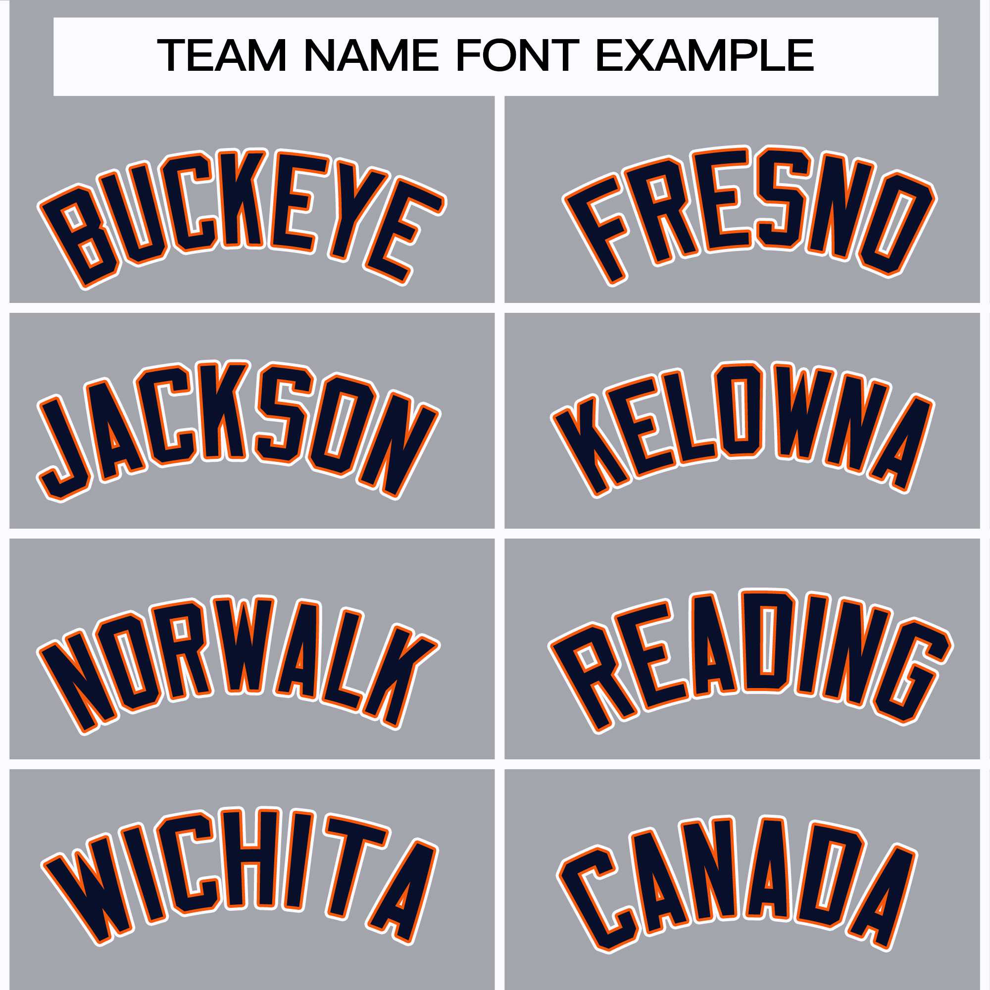 Custom Gray Navy Orange-White Classic Style Hockey Jersey | KXKSHOP