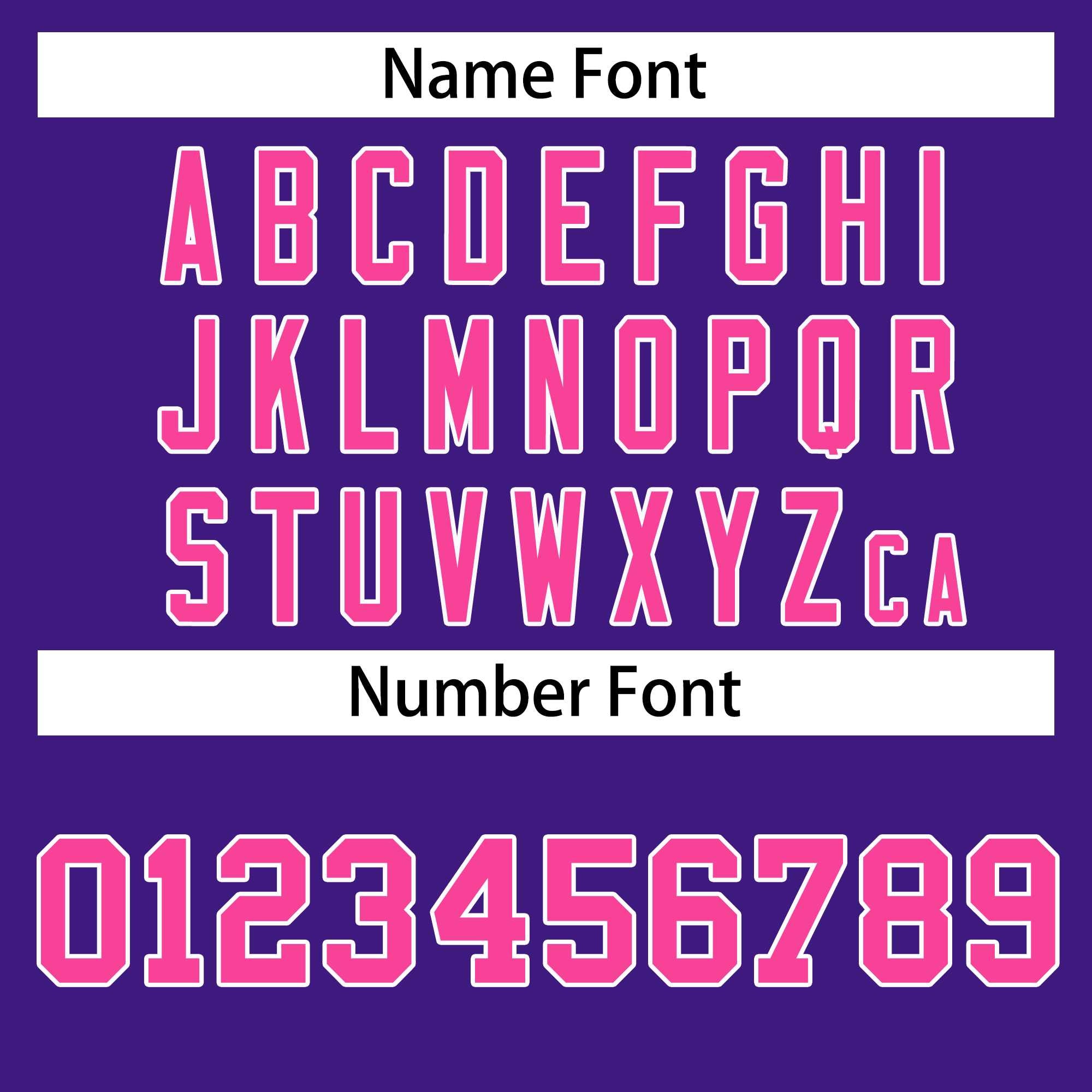 Custom Purple Pink-White Classic Style Hockey Jersey | KXKSHOP