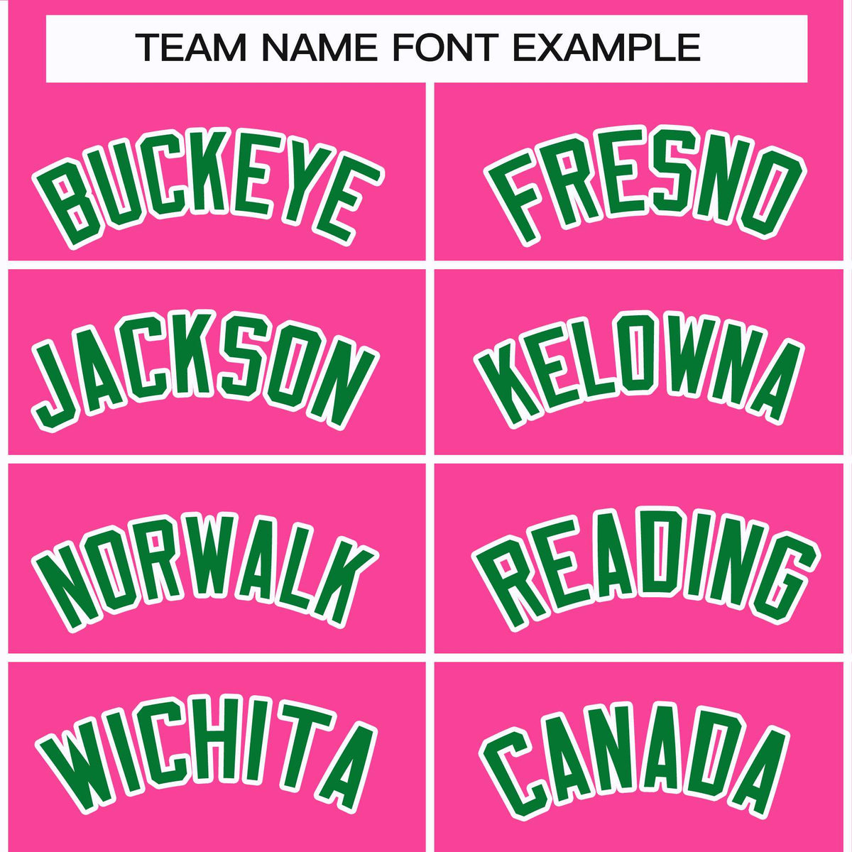 Custom Pink Kelly Green-White Classic Style Hockey Jersey | KXKSHOP