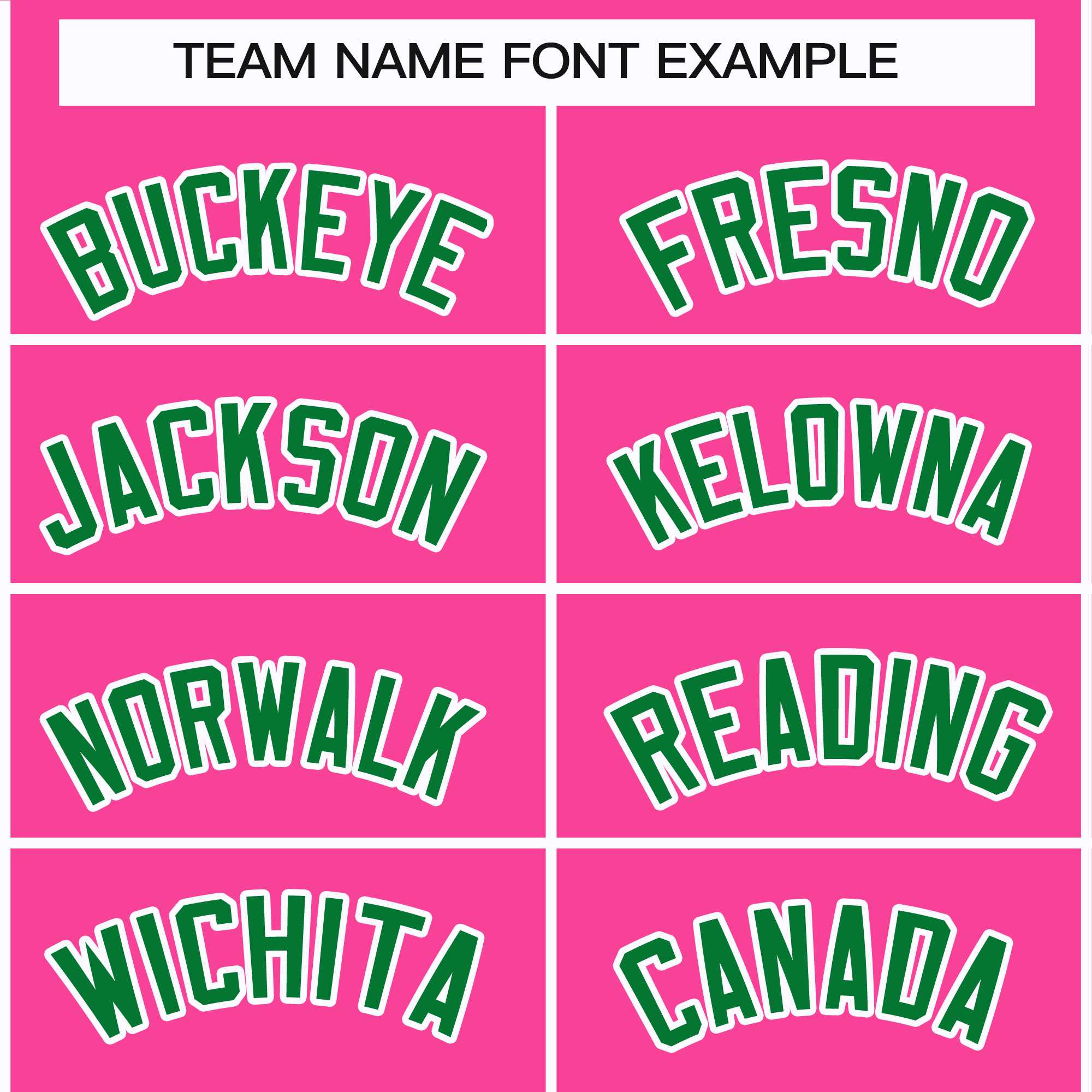 Custom Pink Kelly Green-White Classic Style Hockey Jersey | KXKSHOP