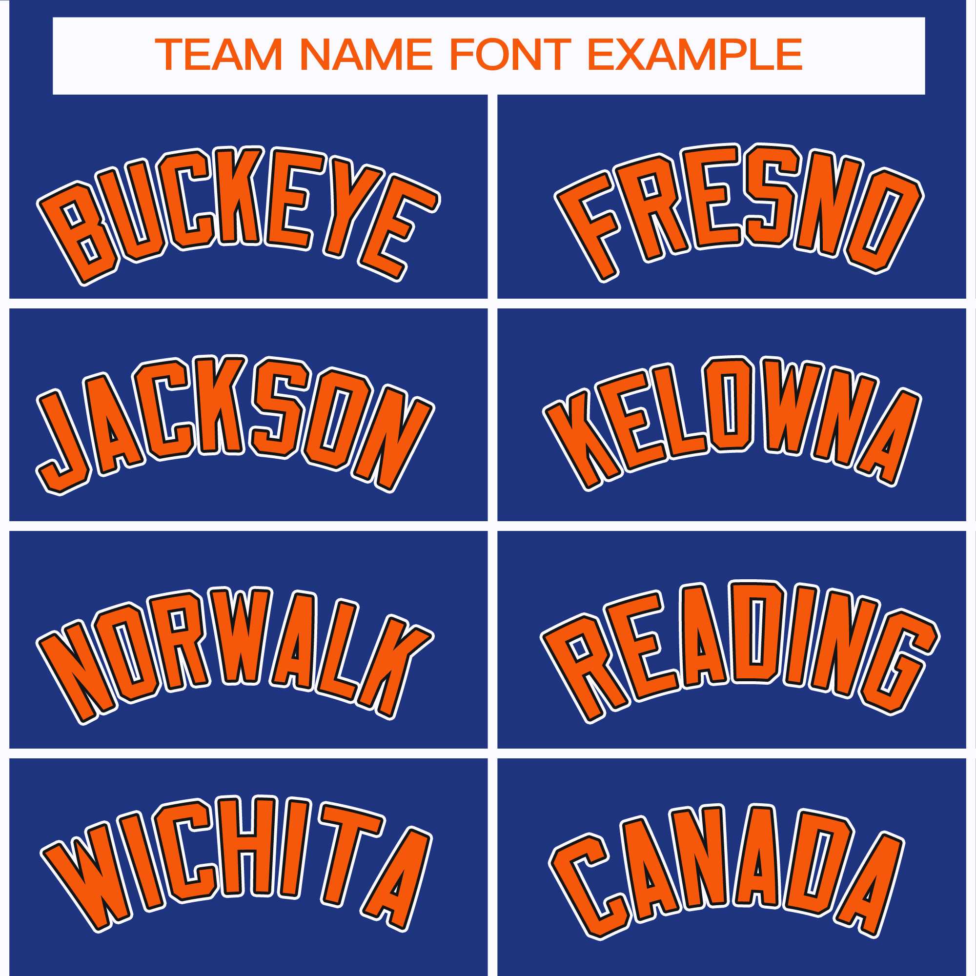 Custom Royal Orange Black-White Classic Style Hockey Jersey | KXKSHOP