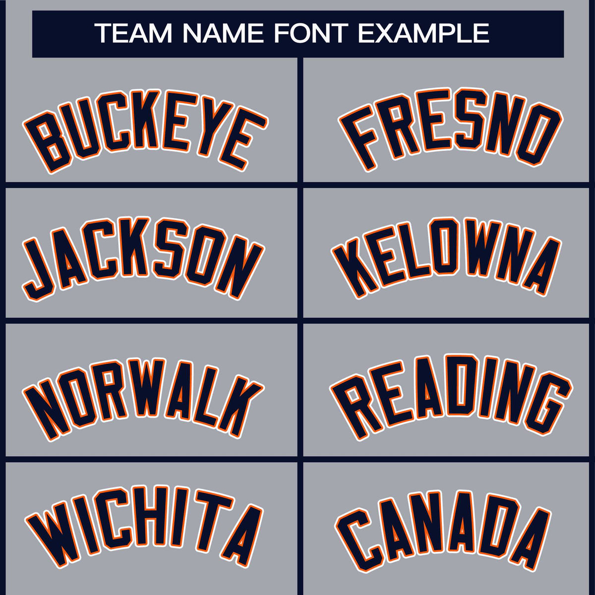 Custom Gray Navy Orange-White Classic Style Hockey Jersey | KXKSHOP