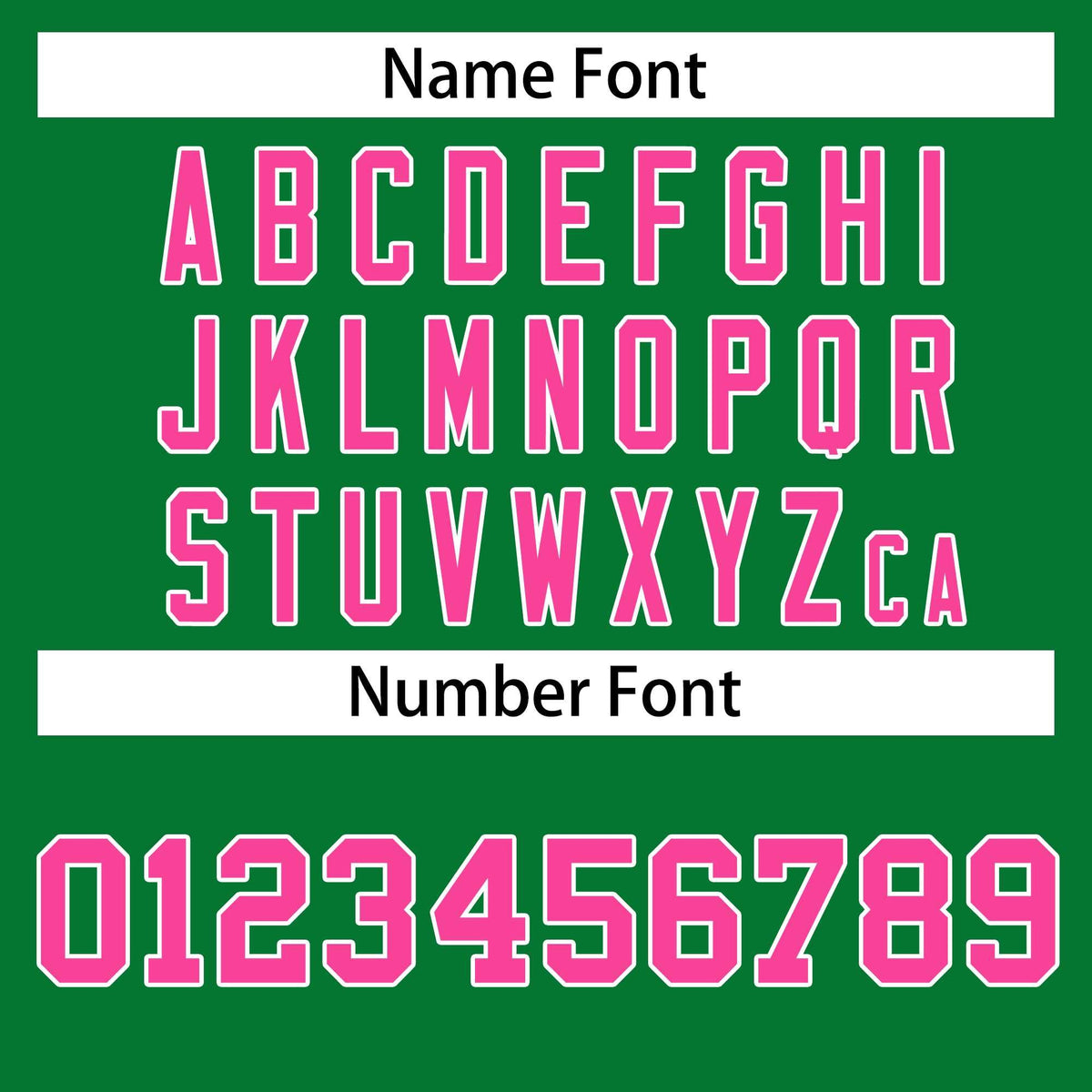 Custom Kelly Green Pink-White Classic Style Hockey Jersey | KXKSHOP