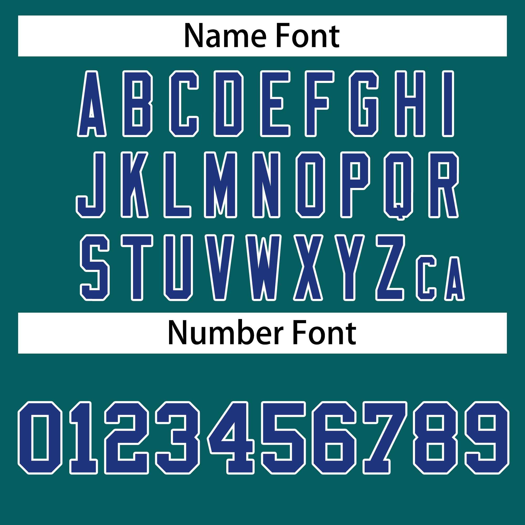 Custom Teal Royal-White Classic Style Hockey Jersey | KXKSHOP