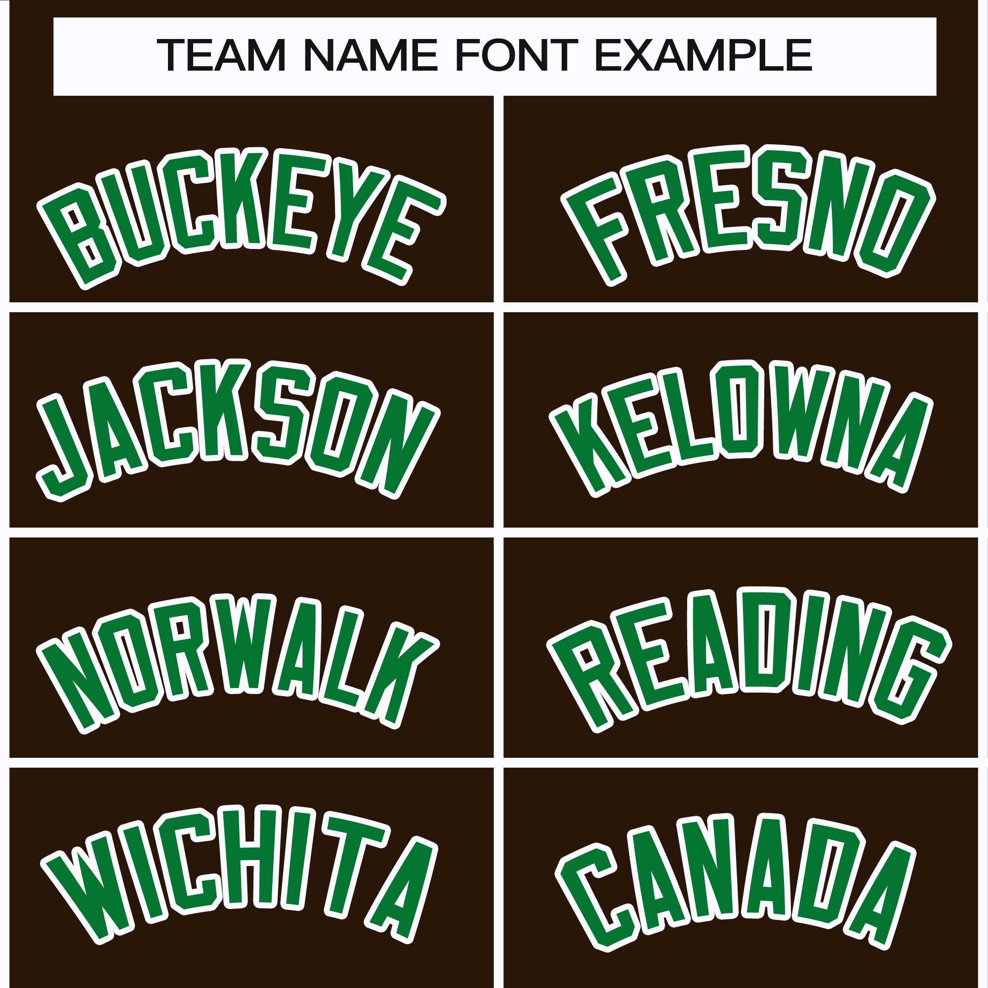 Custom Brown Kelly Green-White Classic Style Hockey Jersey | KXKSHOP