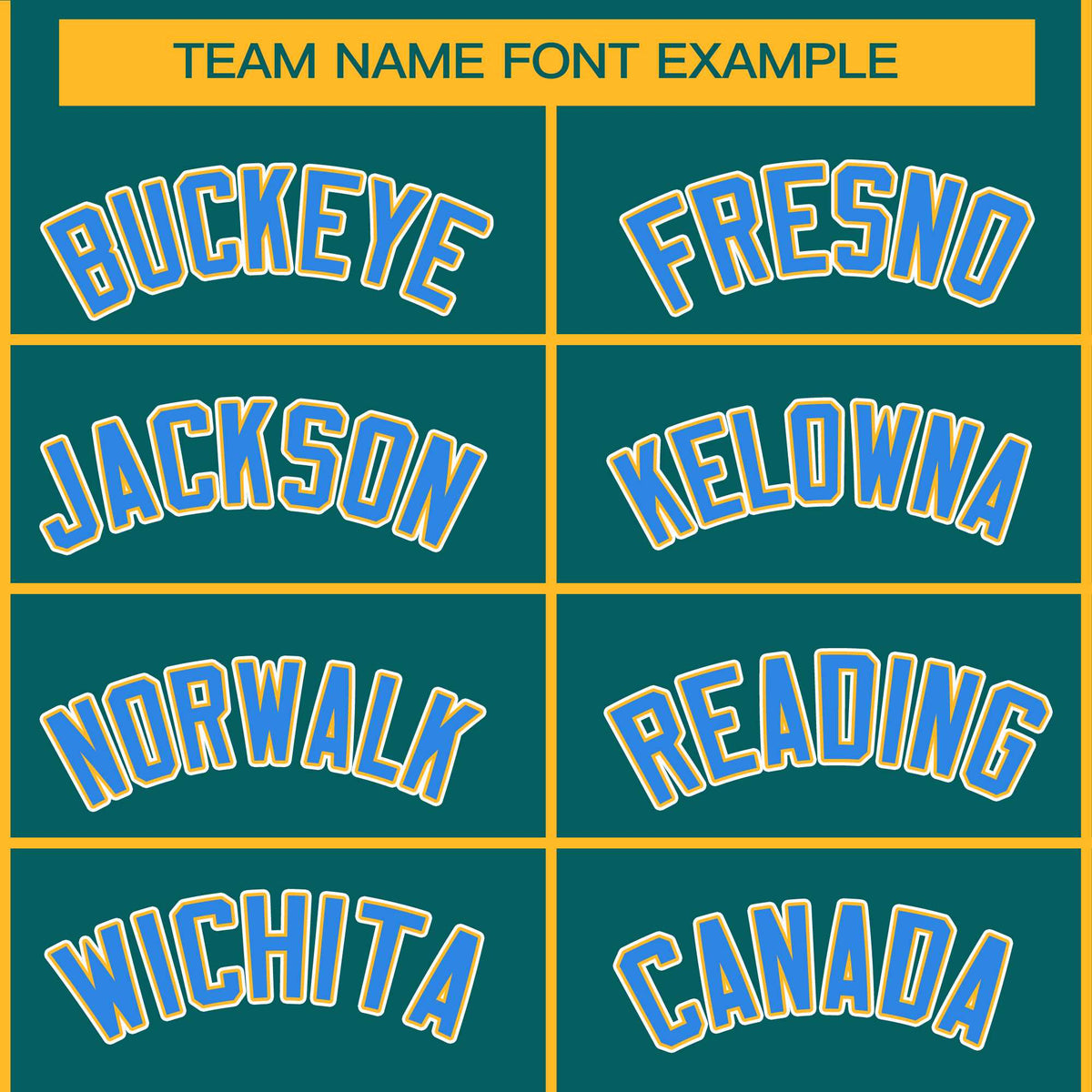 Custom Teal Powder Blue White-Gold Classic Style Hockey Jersey | KXKSHOP