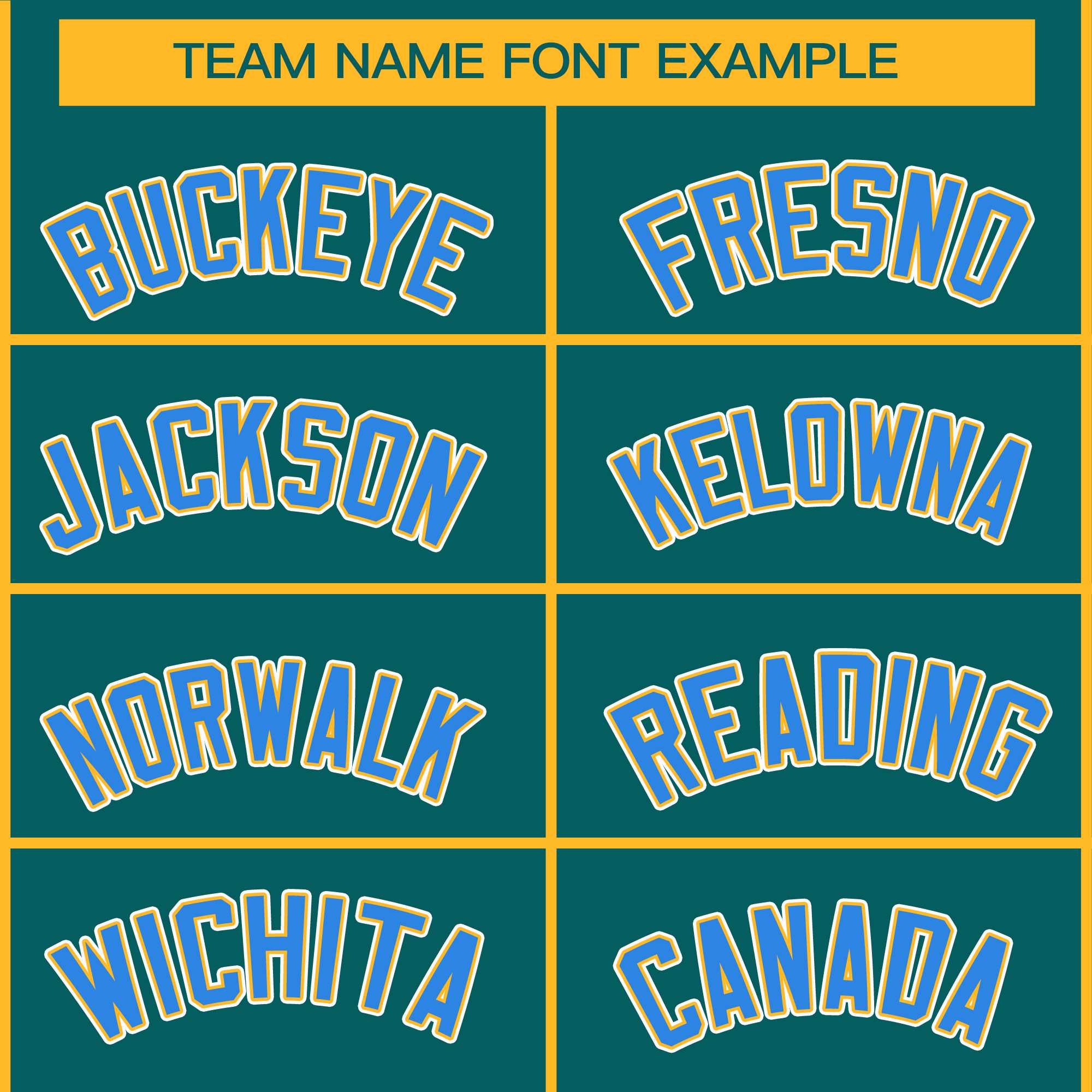 Custom Teal Powder Blue White-Gold Classic Style Hockey Jersey | KXKSHOP