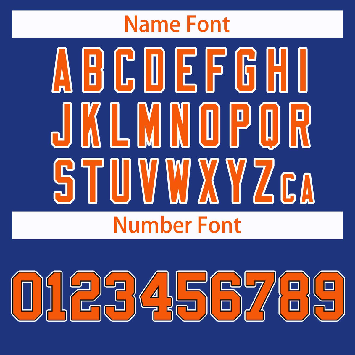 Custom Royal Orange Black-White Classic Style Hockey Jersey | KXKSHOP