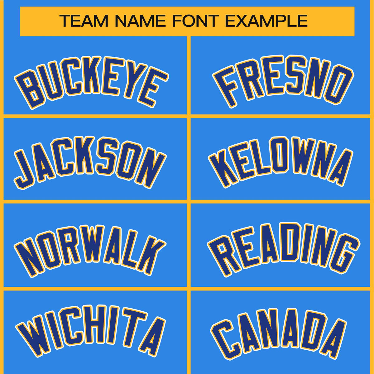 Custom Powder Blue Royal Gold-White Classic Style Hockey Jersey | KXKSHOP