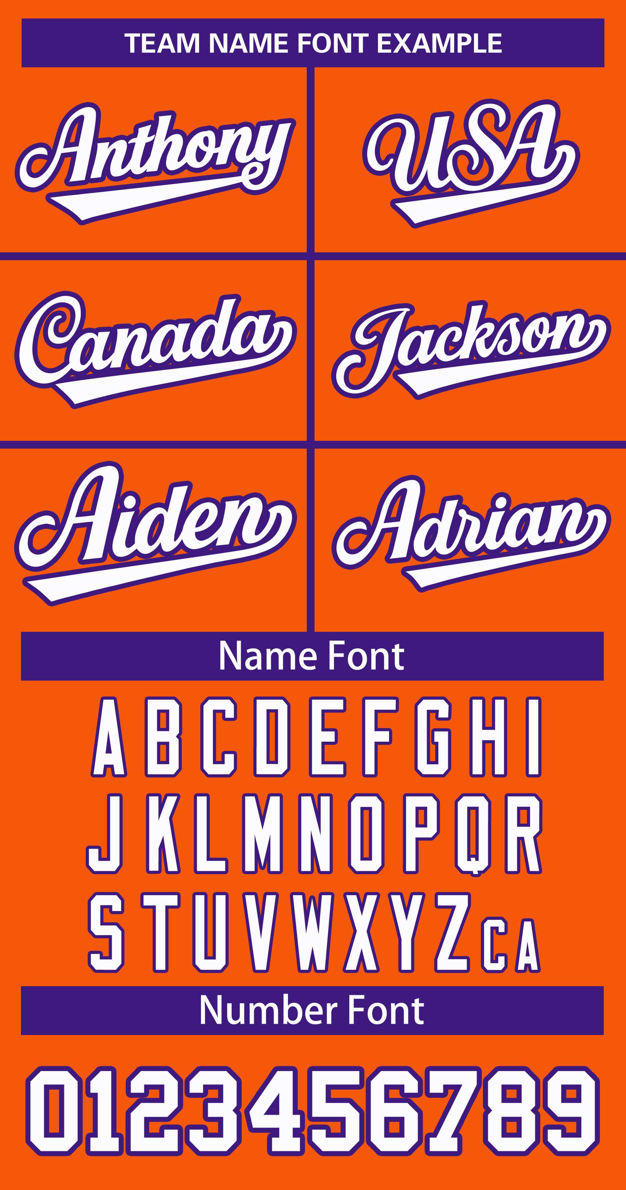 Custom Orange White-Purple Classic Style Hockey Jersey | KXKSHOP