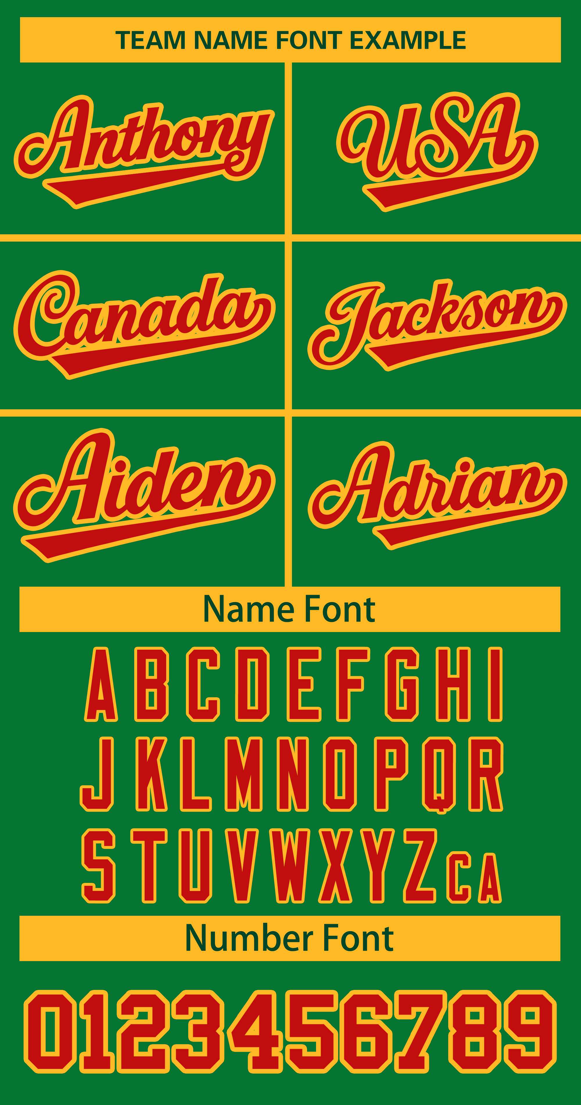 Custom Kelly Green Red-Gold Classic Style Hockey Jersey | KXKSHOP