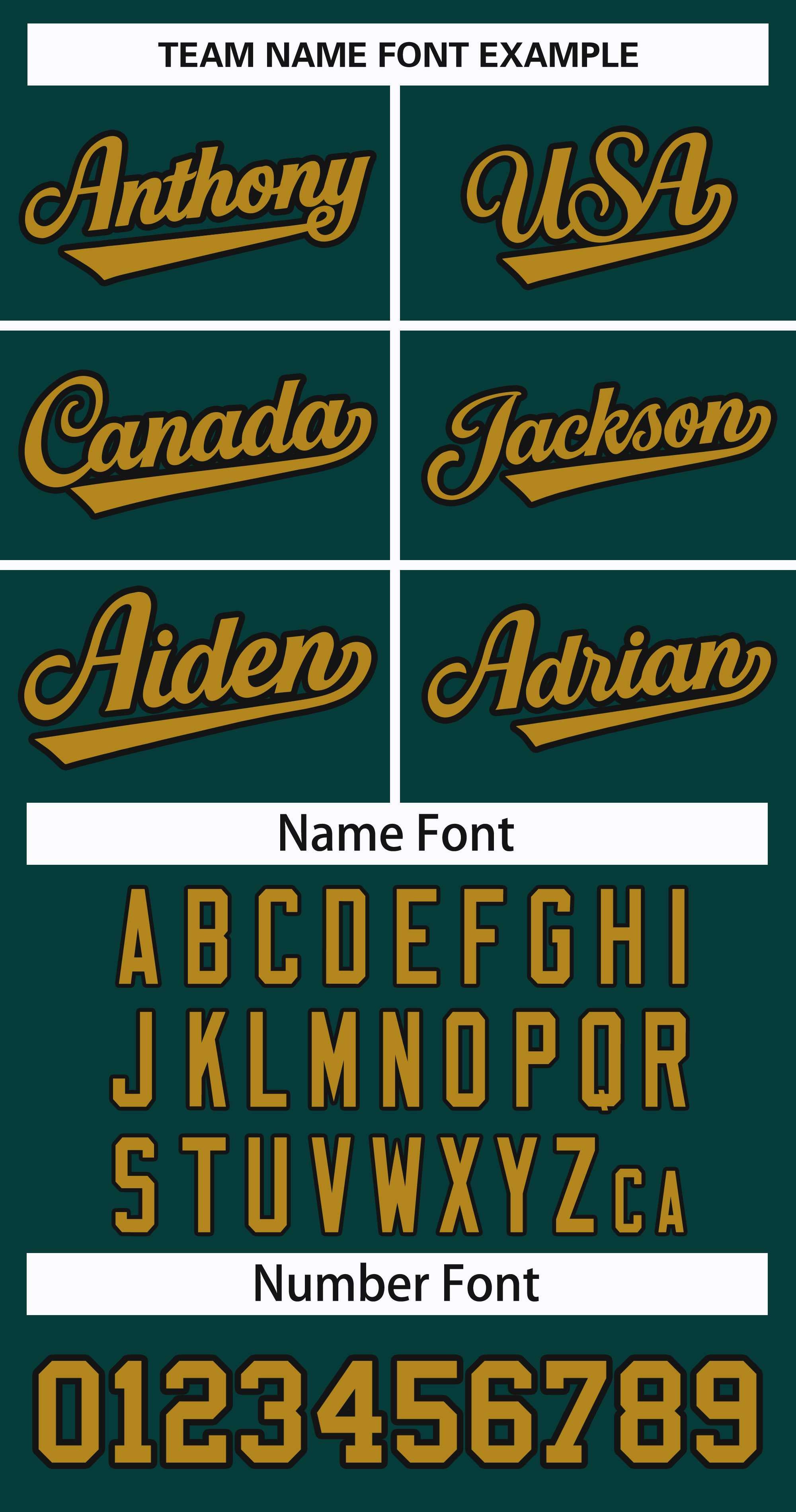 Custom Midnight Green Old Gold-Black Classic Style Hockey Jersey | KXKSHOP