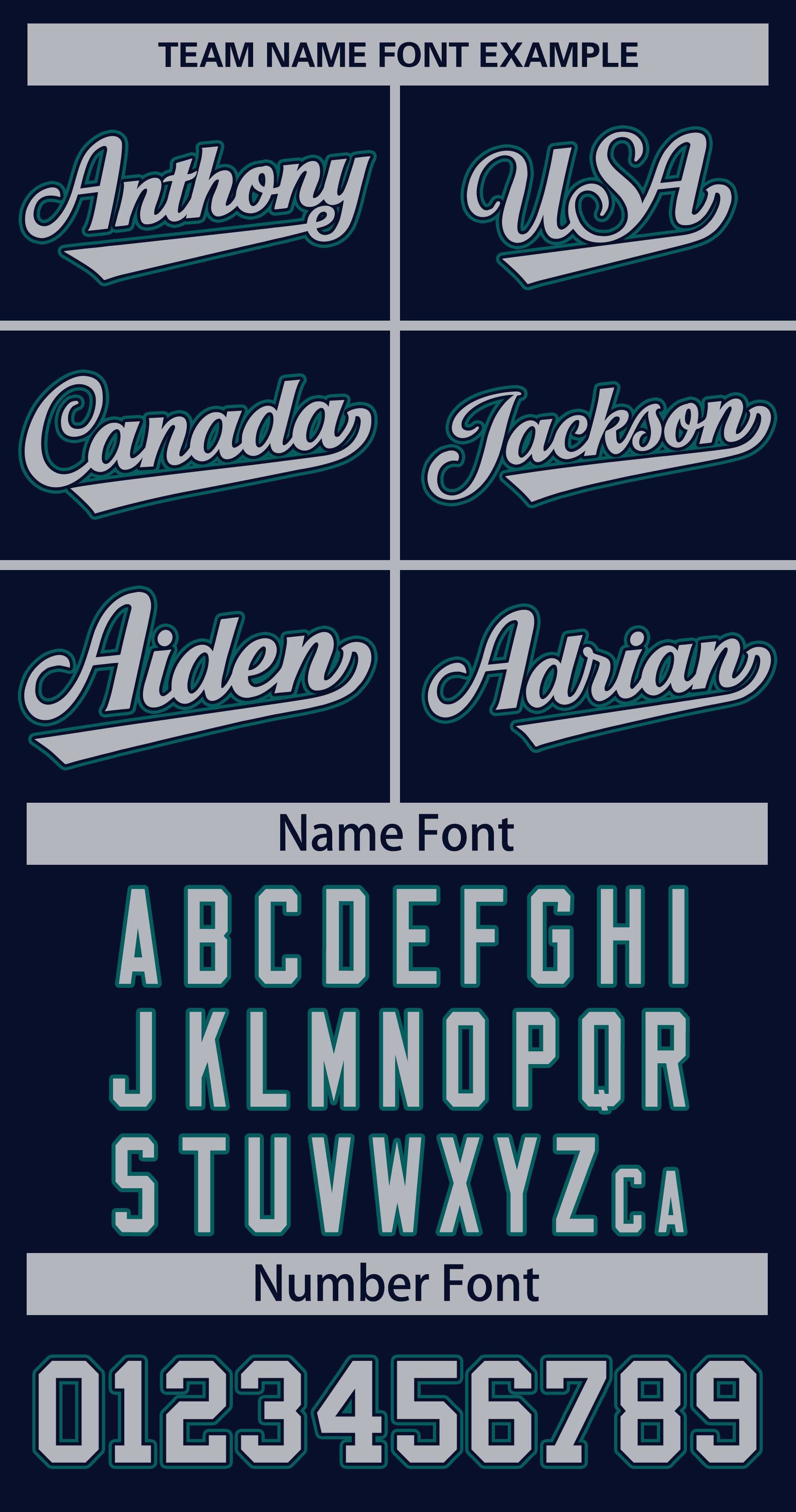 Custom Navy Gray Navy-Aqua Classic Style Hockey Jersey | KXKSHOP