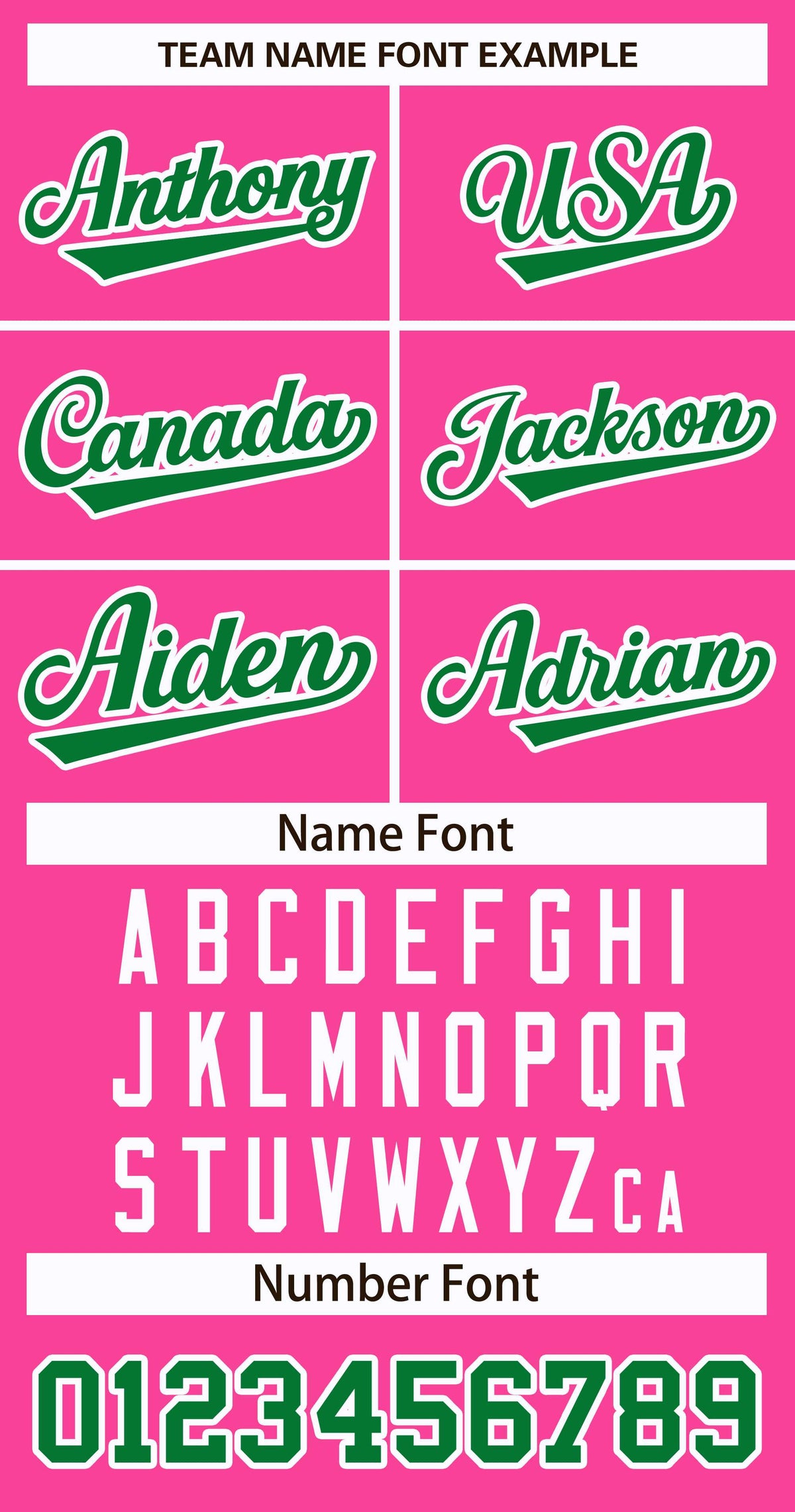 Custom Pink Kelly Green-White Classic Style Hockey Jersey | KXKSHOP