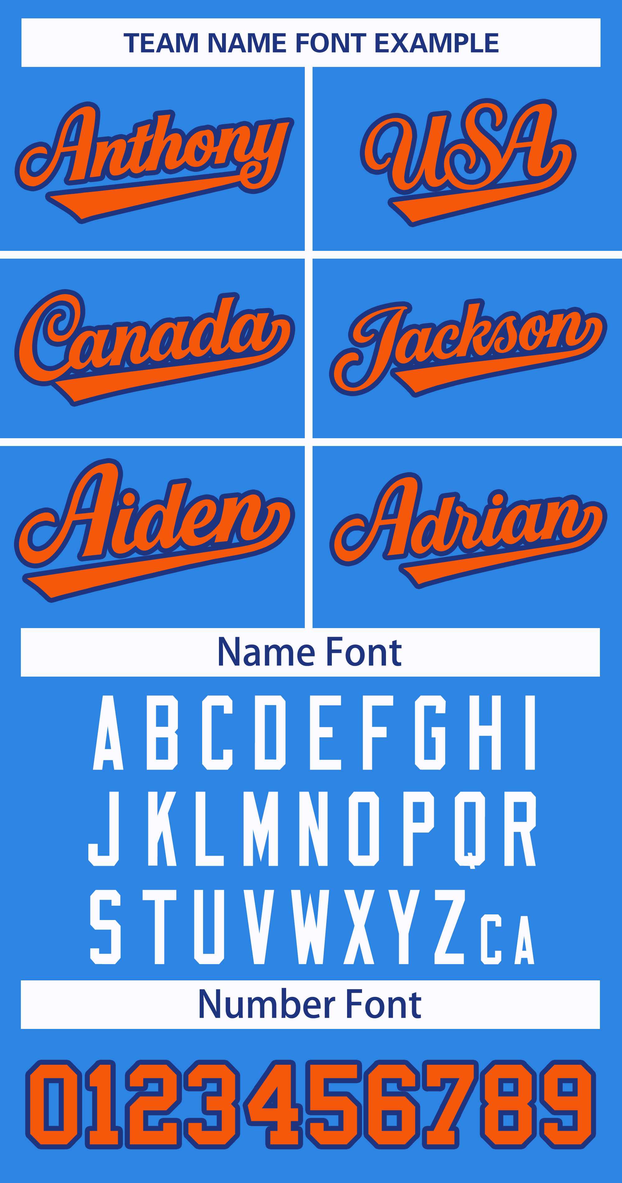 Custom Powder Blue Orange-Royal Classic Style Hockey Jersey | KXKSHOP