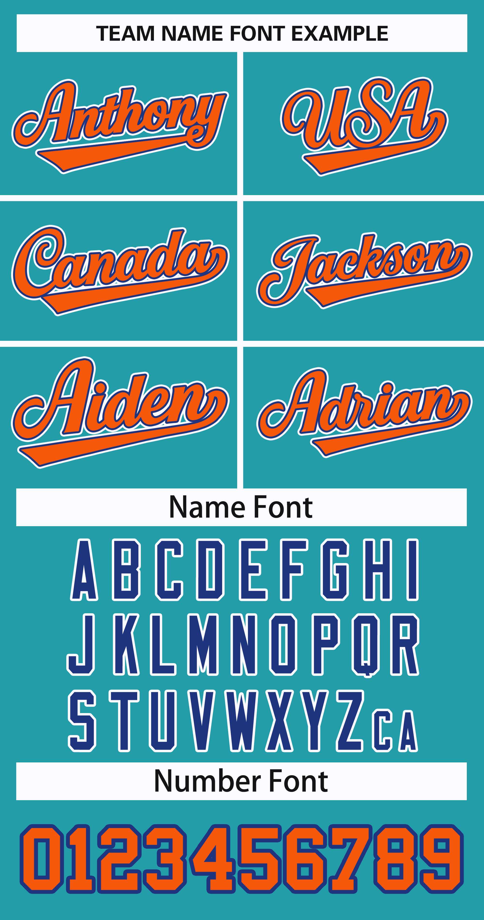 Custom Aqua Orange Royal-White Classic Style Hockey Jersey | KXKSHOP