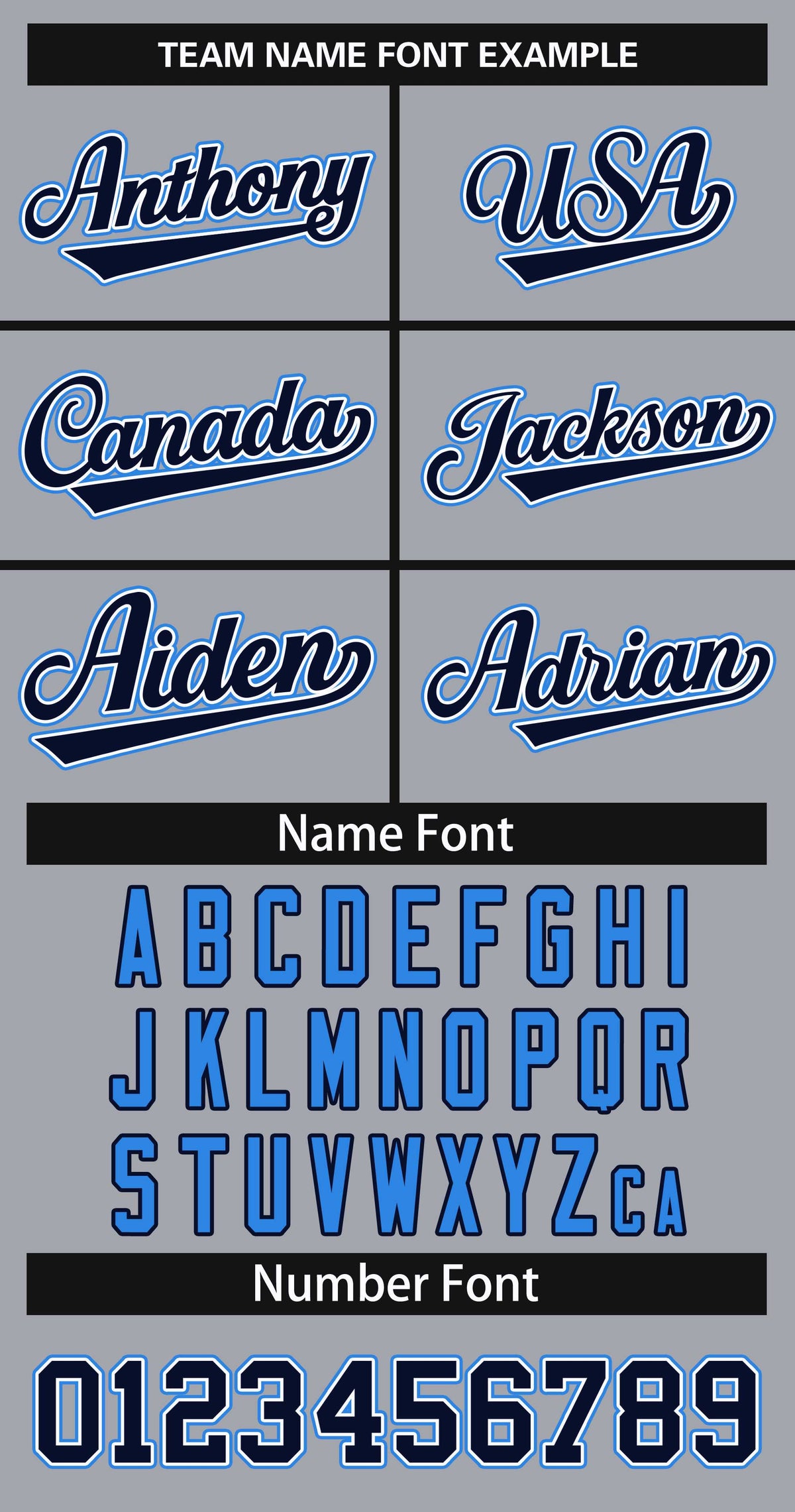 Custom Gray Navy White-Powder Blue Classic Style Hockey Jersey | KXKSHOP