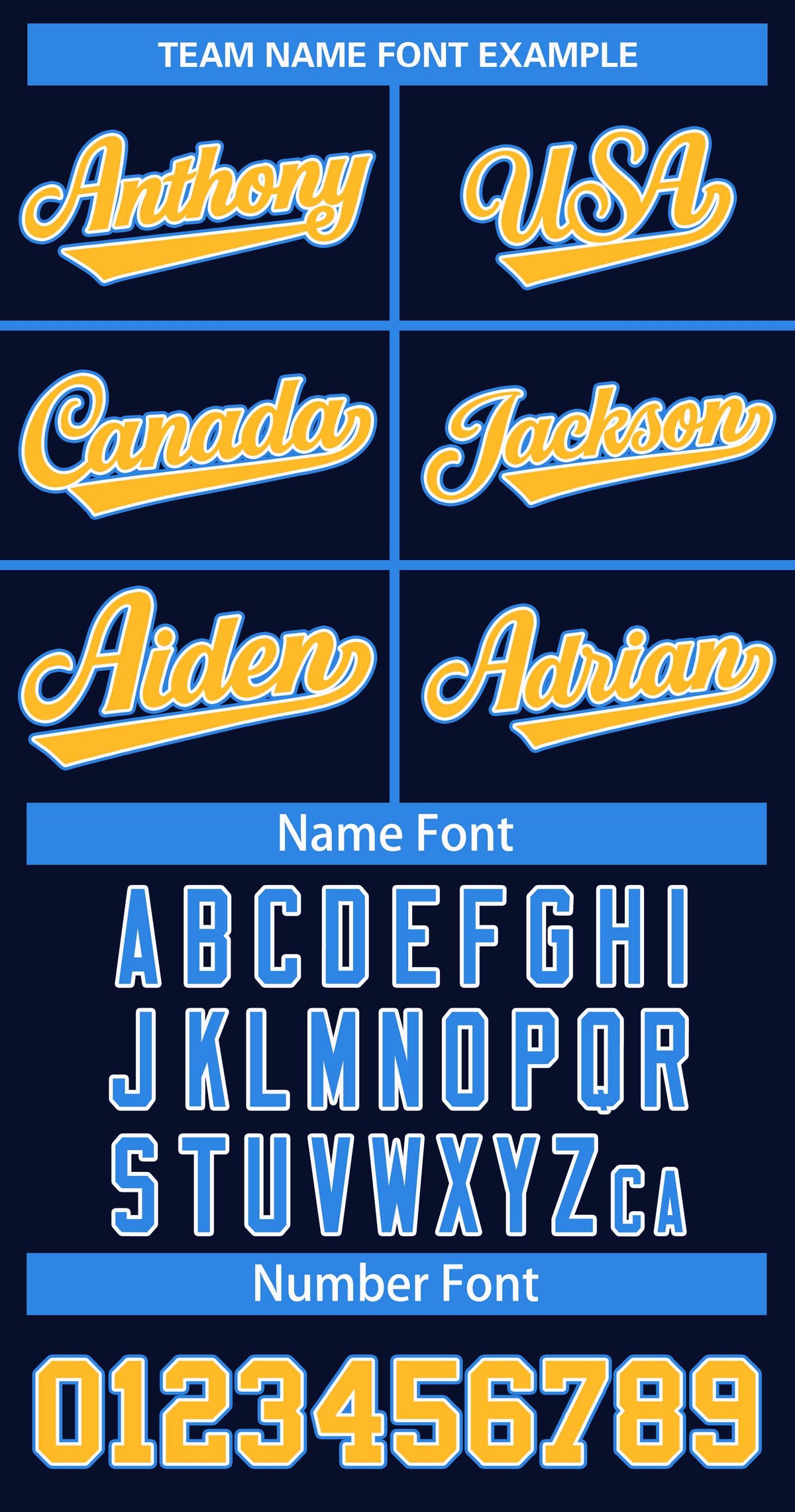 Custom Navy Gold White-Powder Blue Classic Style Hockey Jersey | KXKSHOP