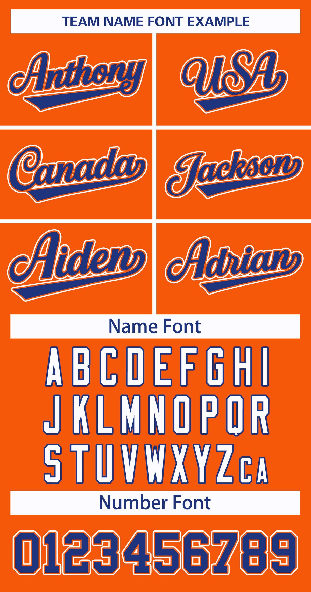 Custom Orange Royal Orange-White Classic Style Hockey Jersey | KXKSHOP