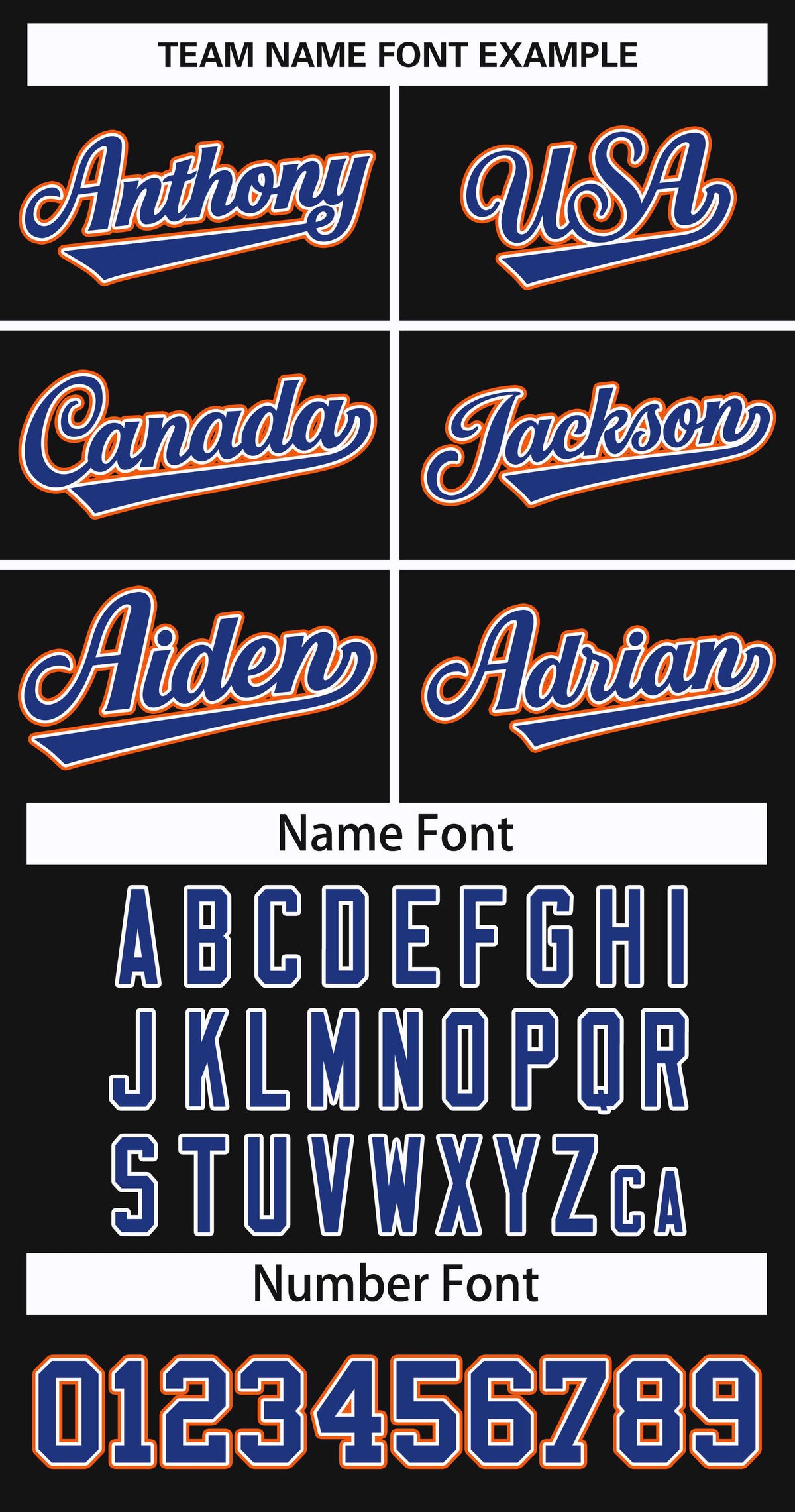 Custom Black Royal White-Orange Classic Style Hockey Jersey | KXKSHOP