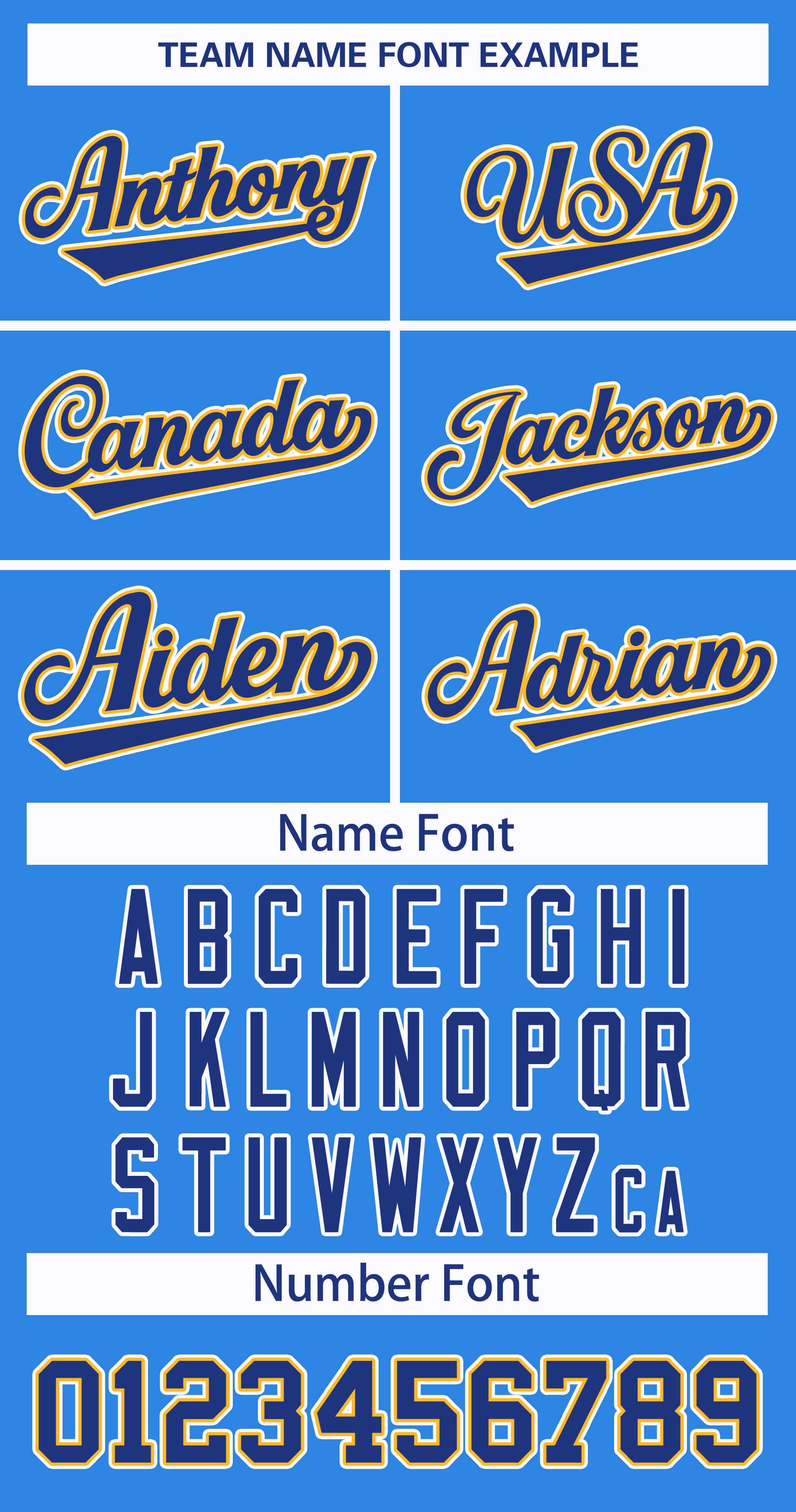 Custom Powder Blue Royal Gold-White Classic Style Hockey Jersey | KXKSHOP