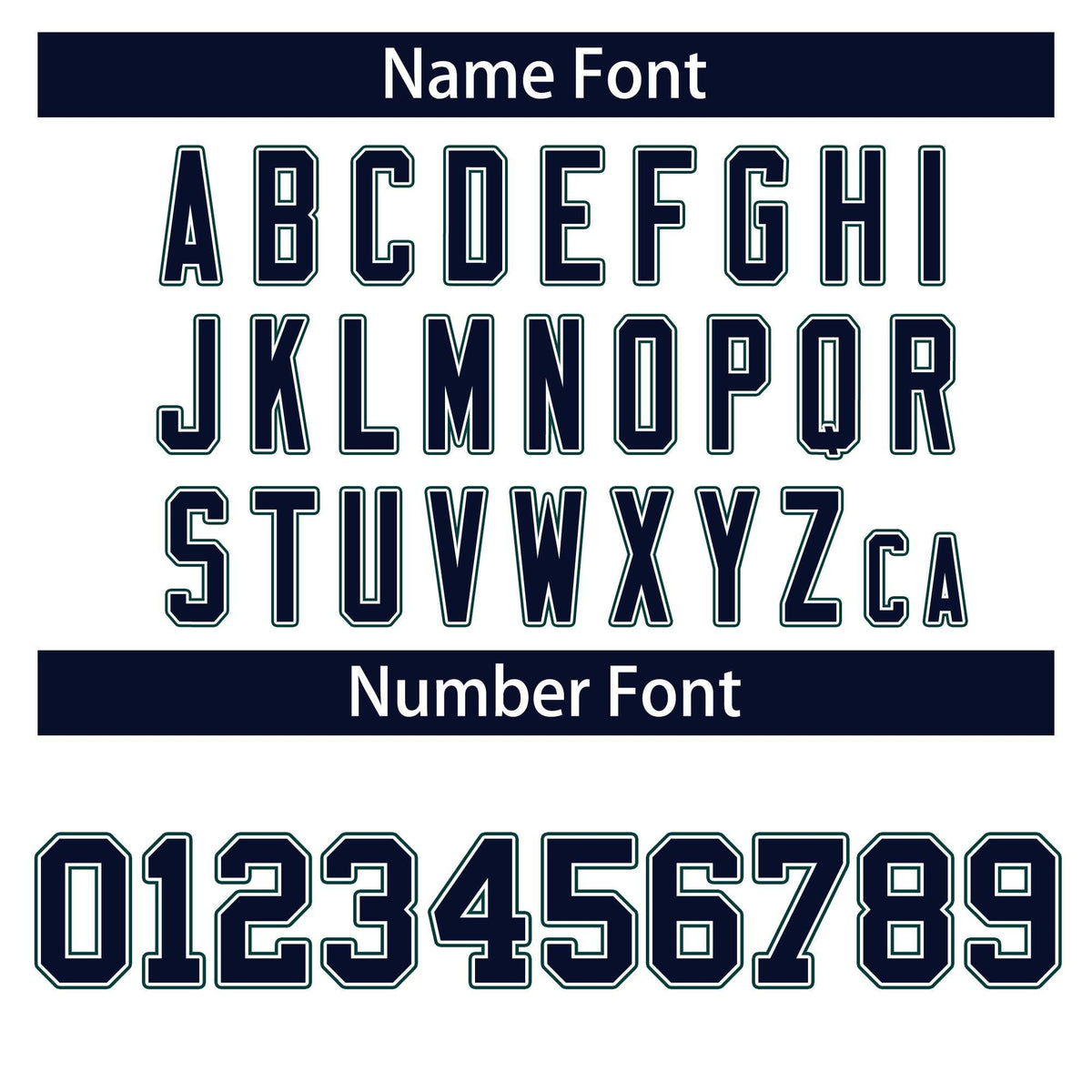 Custom White Navy White-Midnight Green Classic Style Hockey Jersey | KXKSHOP