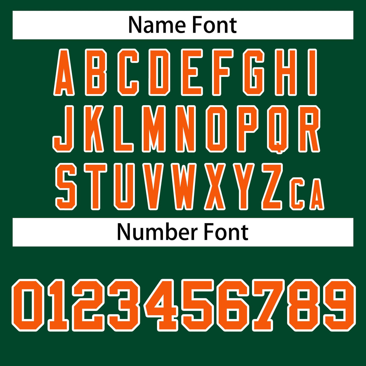 Custom Green Orange-White Classic Style Hockey Jersey | KXKSHOP