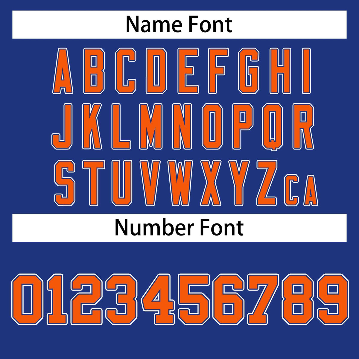 Custom Royal Orange Royal-White Classic Style Hockey Jersey | KXKSHOP