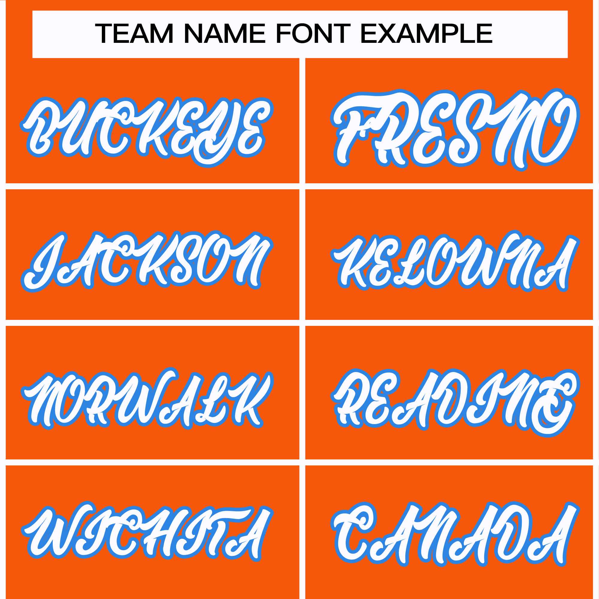 Custom Orange White-Powder Blue Classic Style Hockey Jersey | KXKSHOP