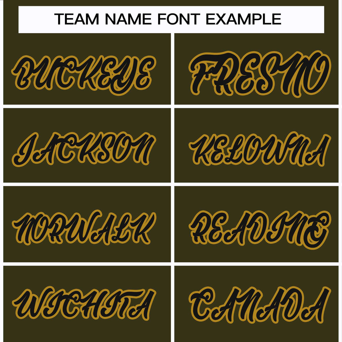 Custom Olive Black-Old Gold Classic Style Hockey Jersey | KXKSHOP