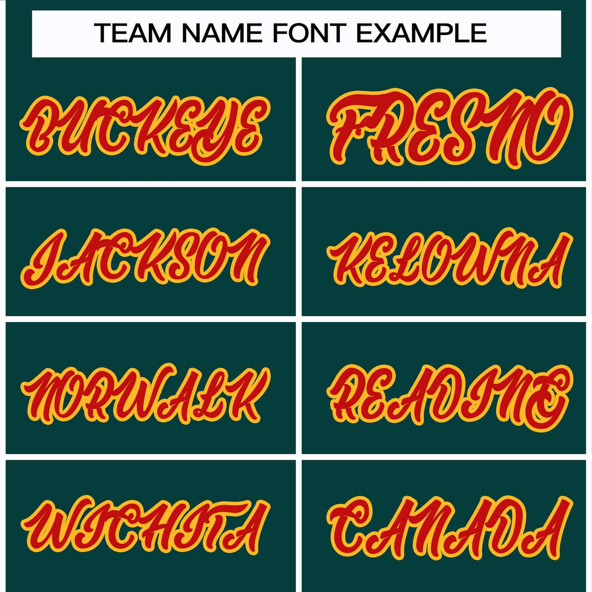 Custom Midnight Green Red-Gold Classic Style Hockey Jersey | KXKSHOP