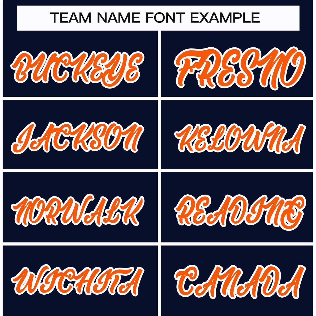 Custom Navy Orange-White Classic Style Hockey Jersey | KXKSHOP