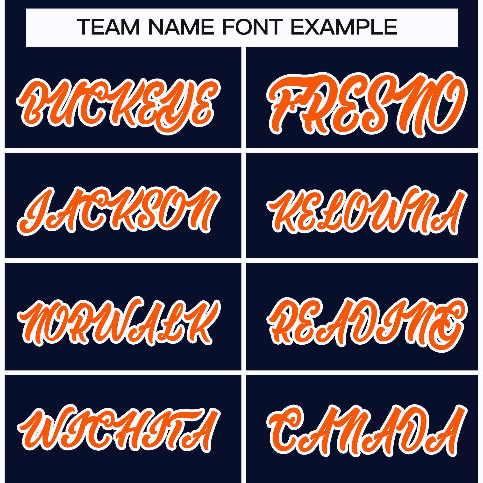 Custom Navy Orange-White Classic Style Hockey Jersey | KXKSHOP