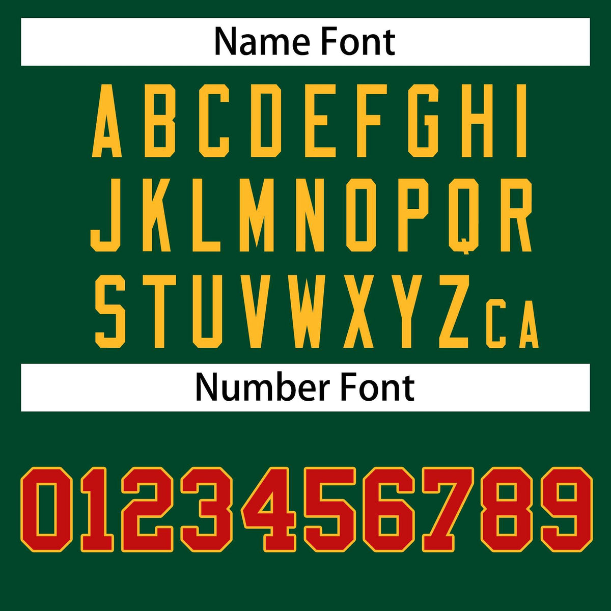 Custom Green Red-Gold Classic Style Hockey Jersey | KXKSHOP