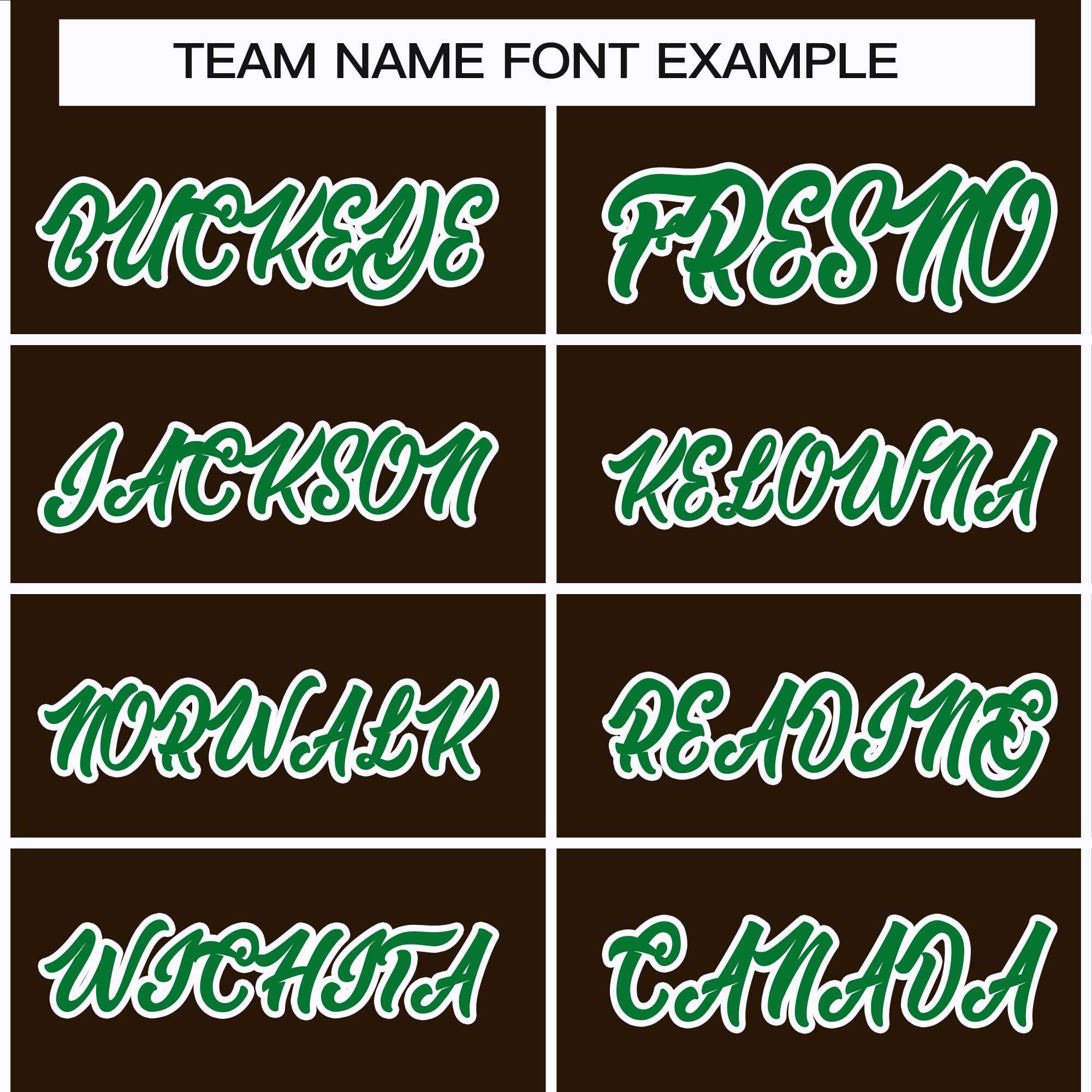 Custom Brown Kelly Green-White Classic Style Hockey Jersey | KXKSHOP