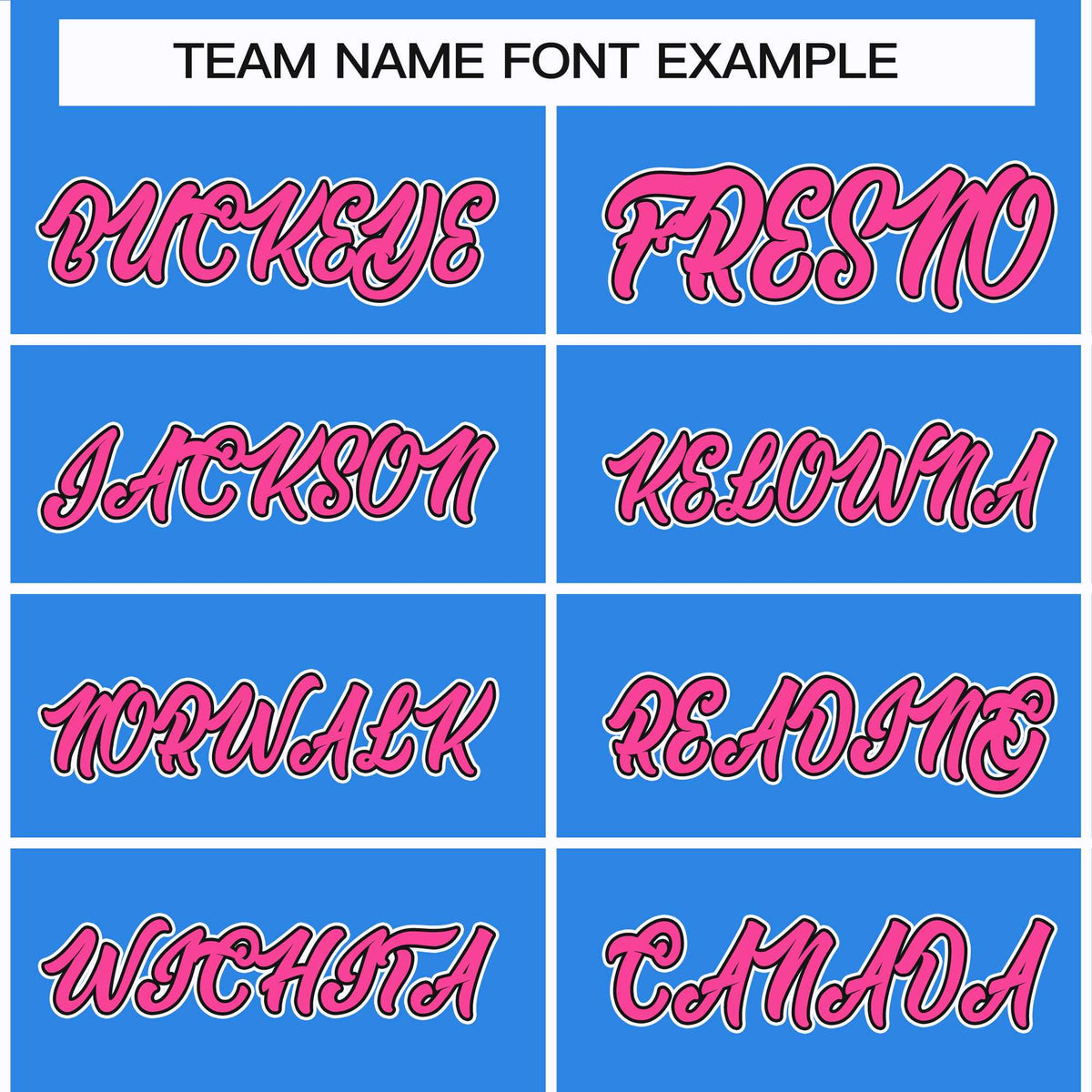 Custom Powder Blue Pink Black-White Classic Style Hockey Jersey | KXKSHOP